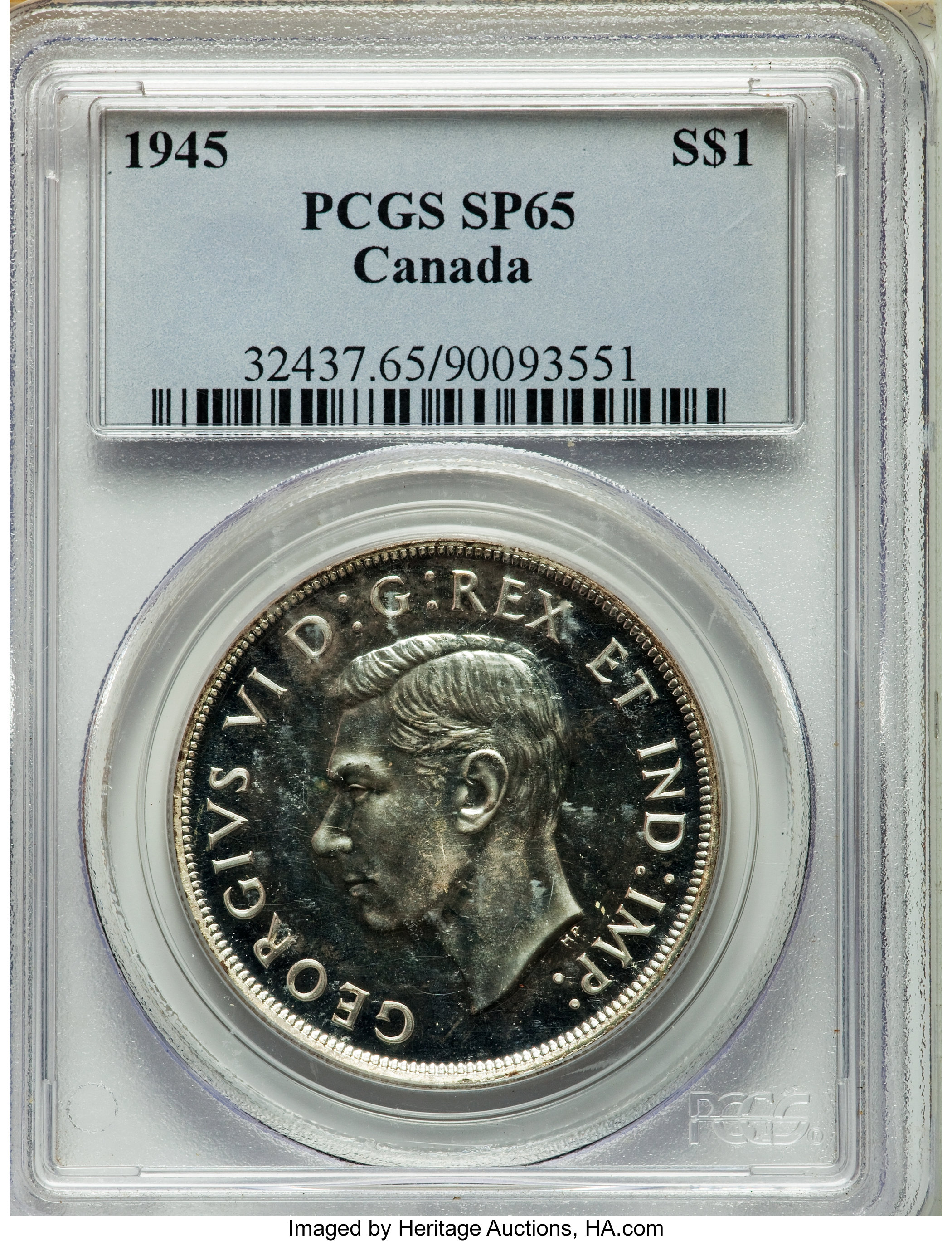 1945 S$1 MS65 thumbnail 14