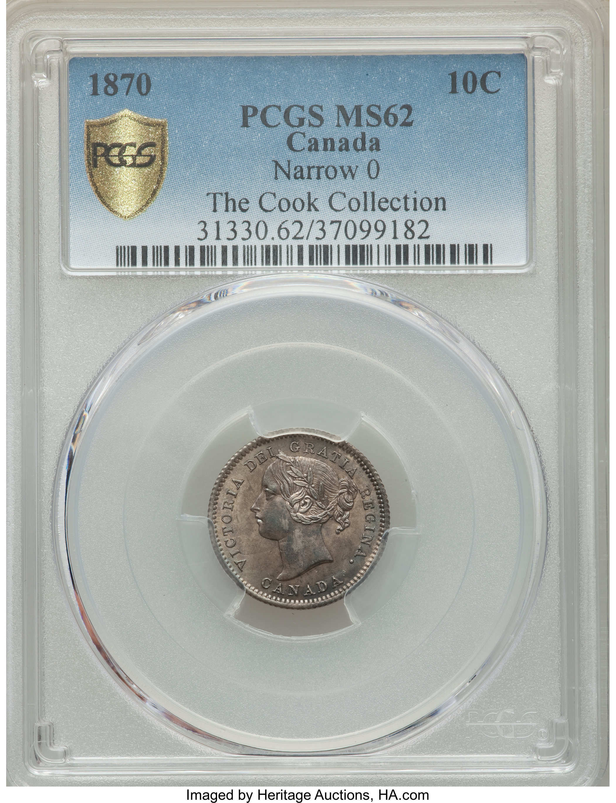 1870 10c Narrow 0 VF30 thumbnail 16