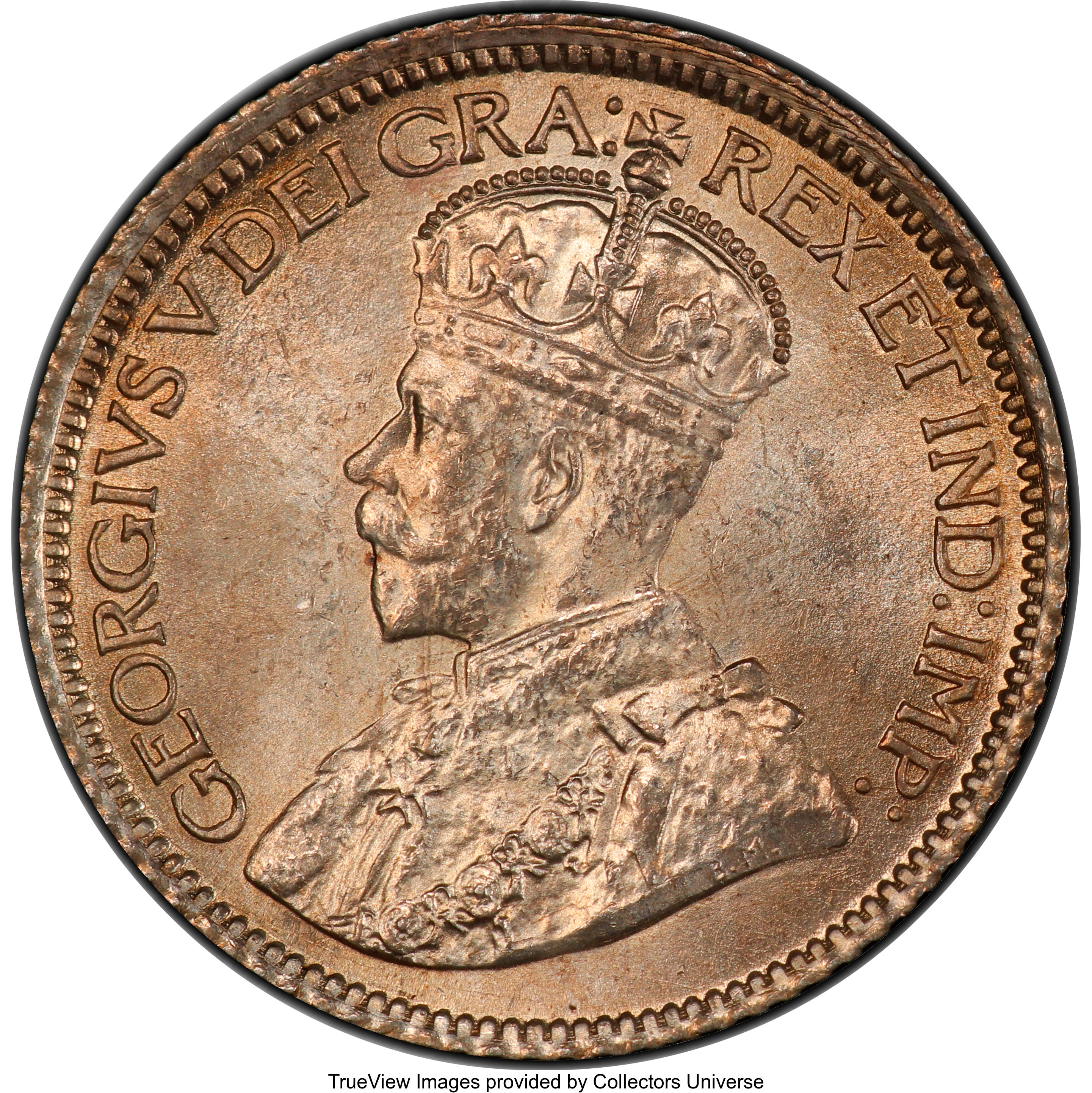 Canada: George V "Small Leaves" 10 Cents 1913 MS65 PCGS,...
