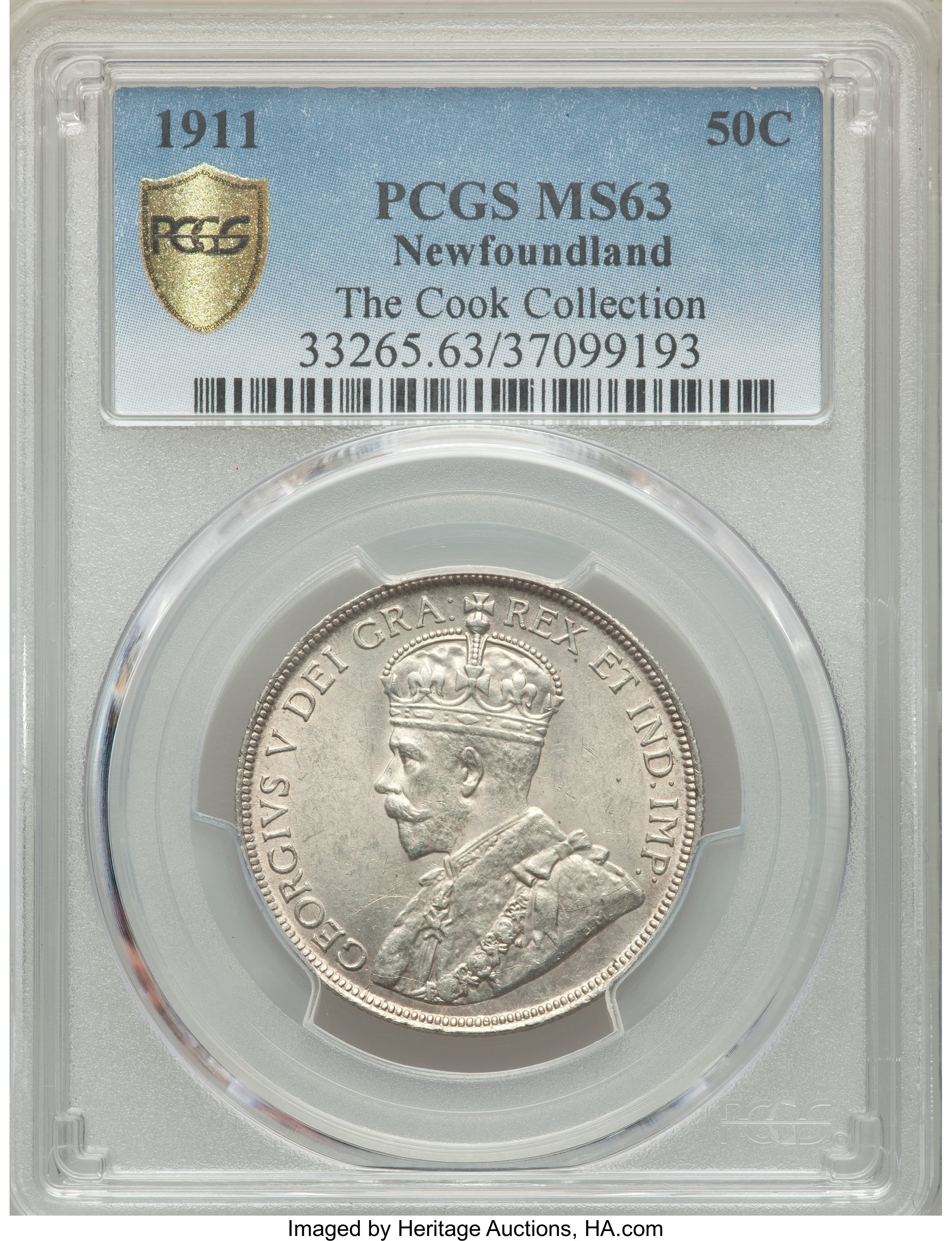 1911 50c Newfoundland VG10 thumbnail 12