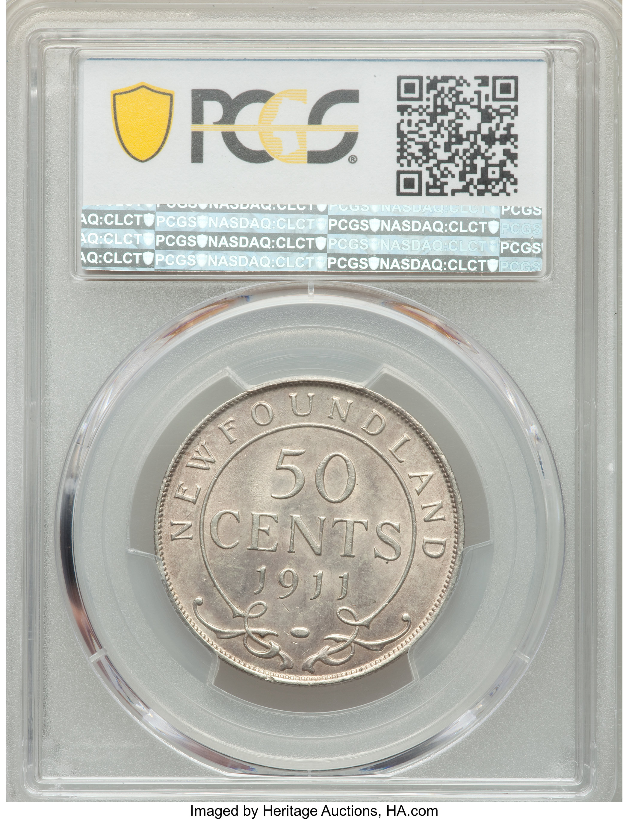 1911 50c Newfoundland VG10 thumbnail 13