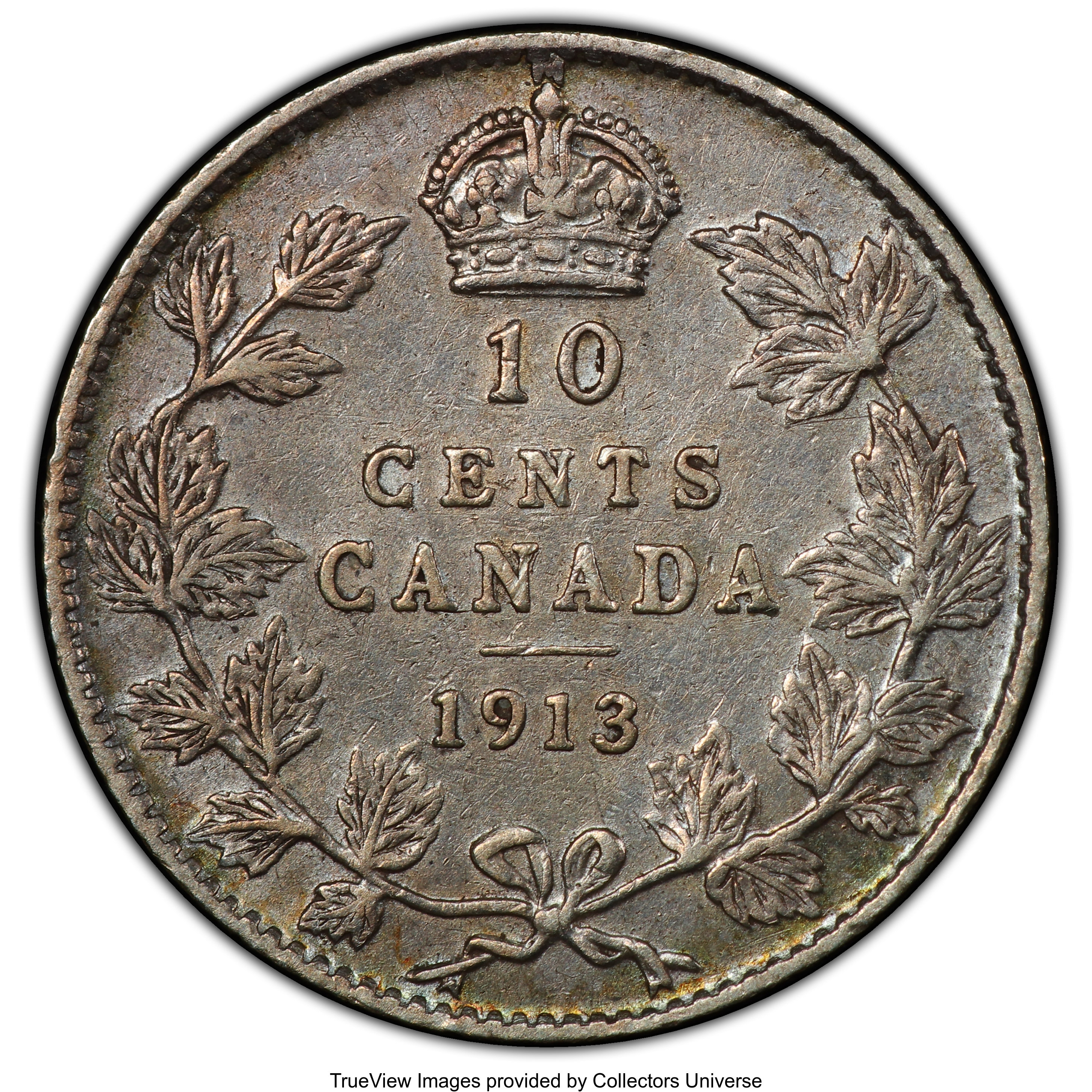1913 10c Broad Leaves AU58 thumbnail 13