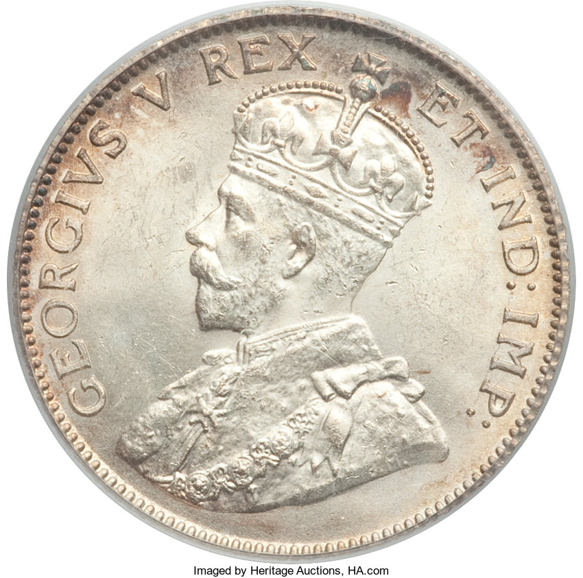 Canada: George V 25 Cents 1911 MS64 PCGS,...