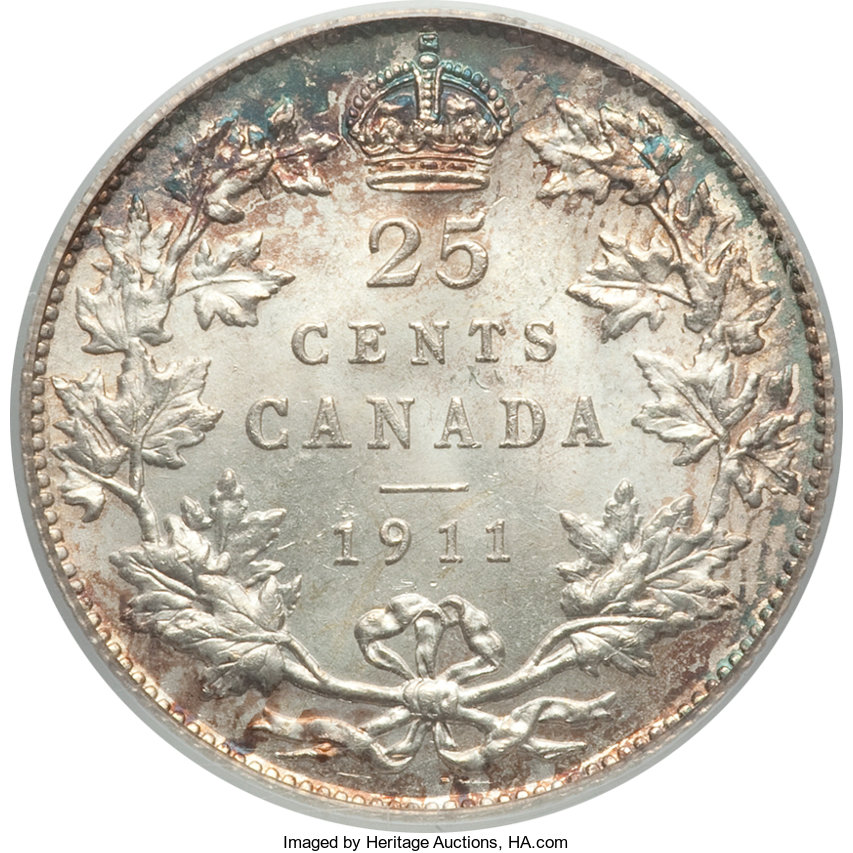 1911 25c MS61 thumbnail 24