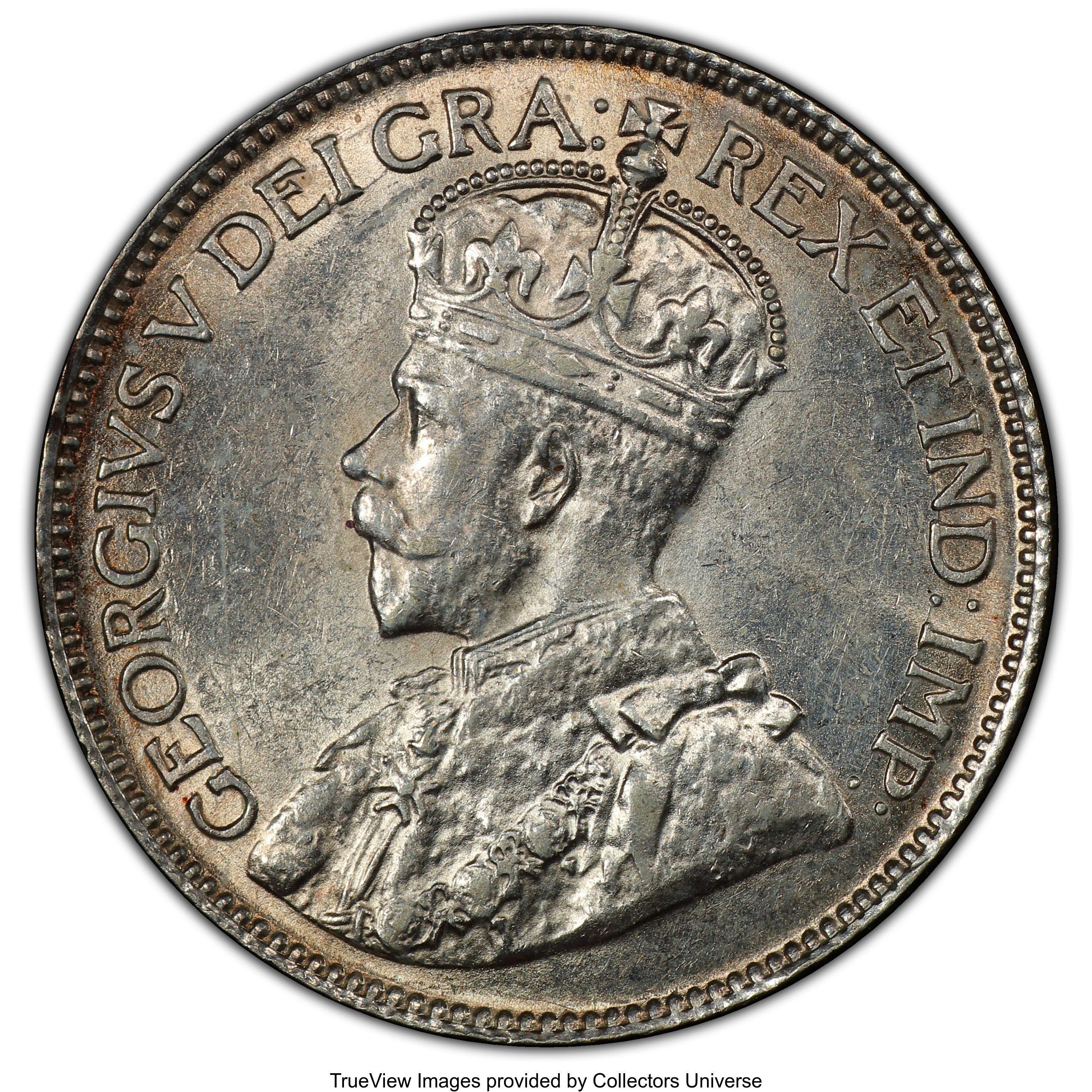 Canada: George V 25 Cents 1920 MS64 PCGS,...