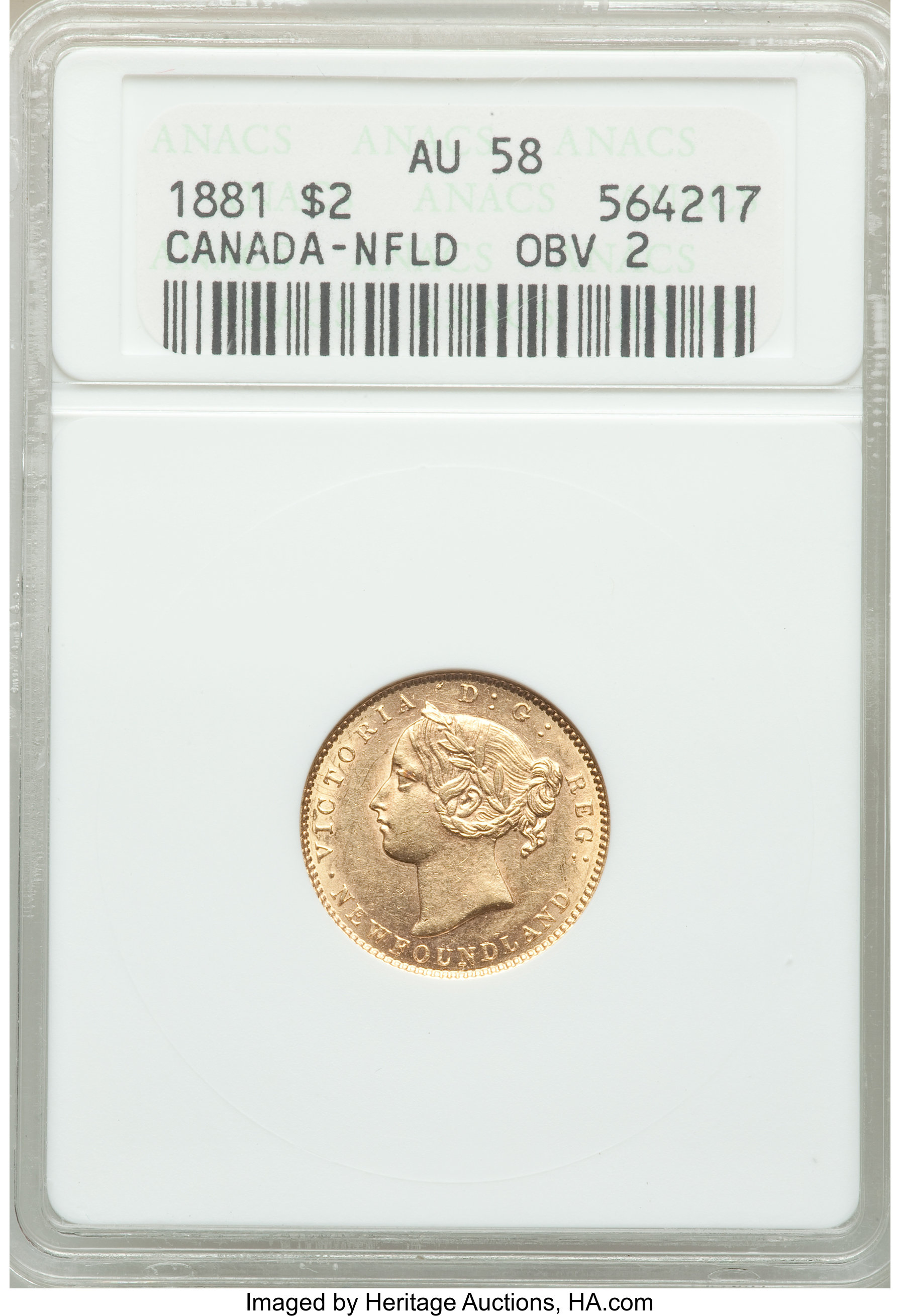 1881 $2 Newfoundland MS60 thumbnail 19