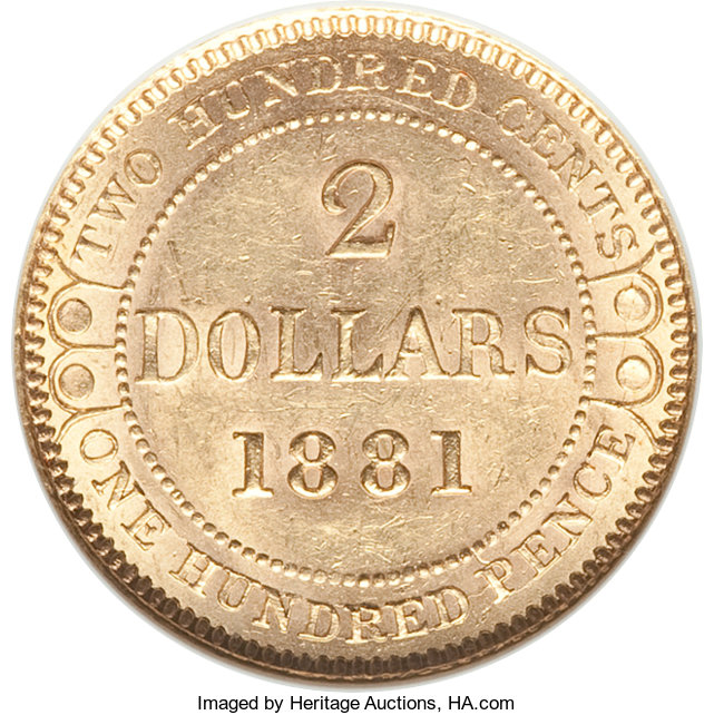 1881 $2 Newfoundland MS60 thumbnail 21