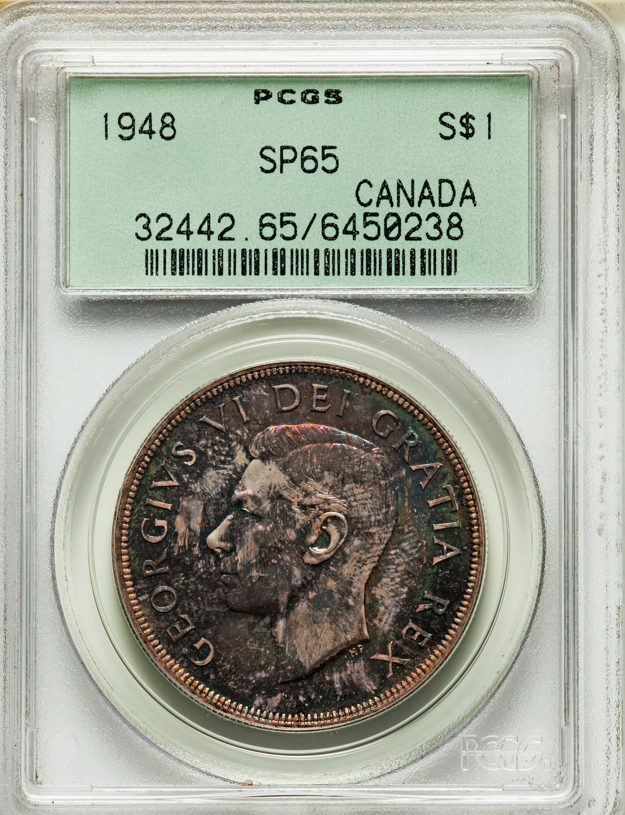 1948 S$1 MS63 thumbnail 10