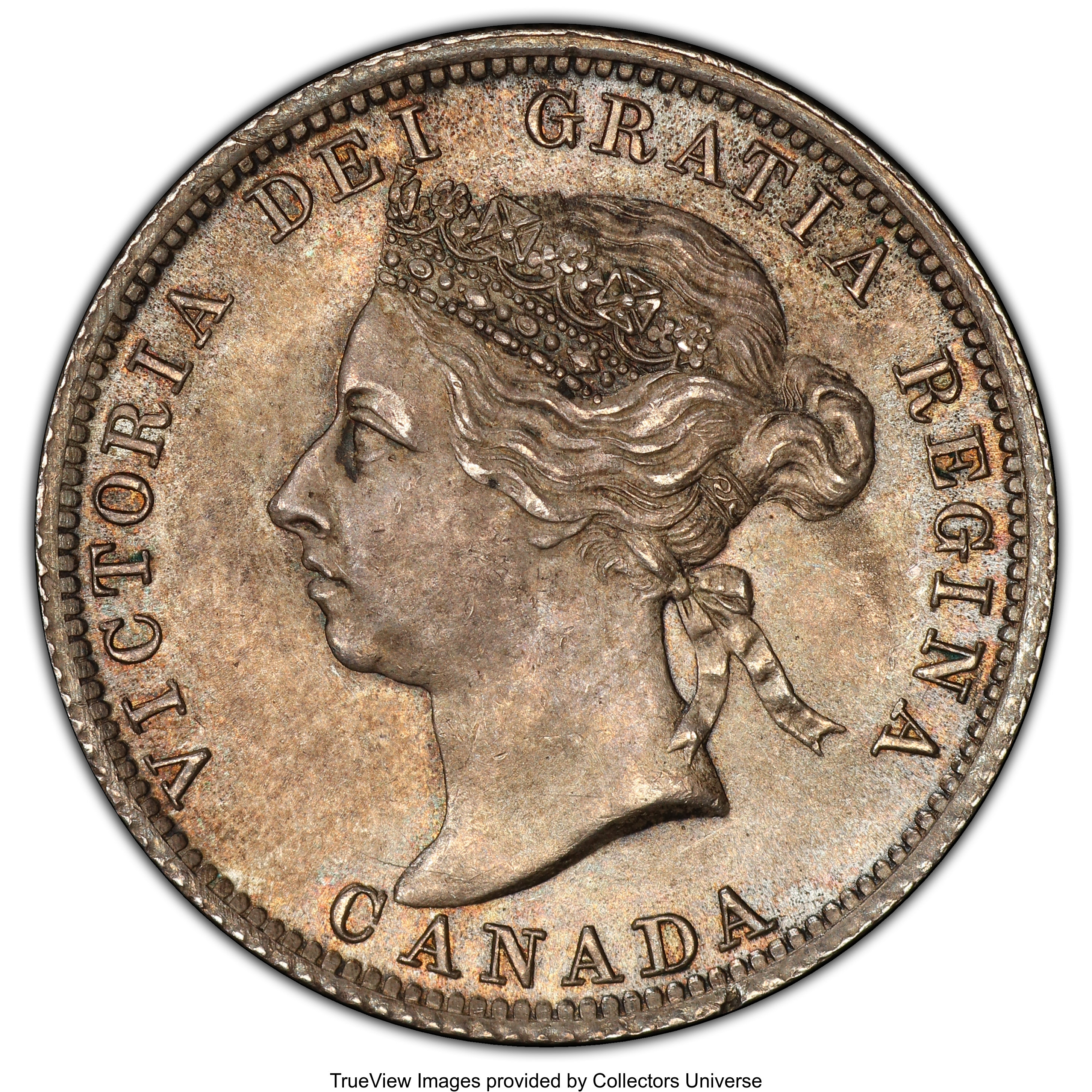 Canada: Victoria 25 Cents 1900 MS64 PCGS,...