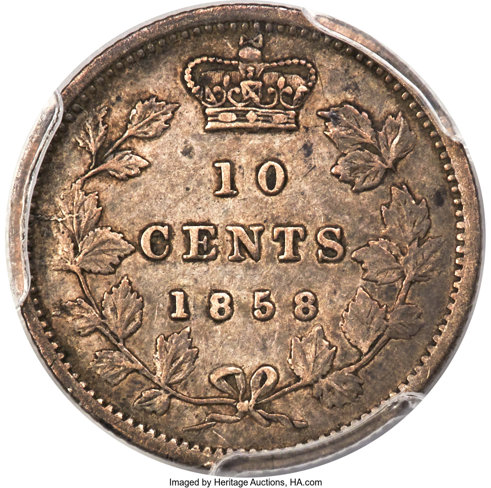 1858 10c Province of Canada, First 8 Over 5 G4 thumbnail 8