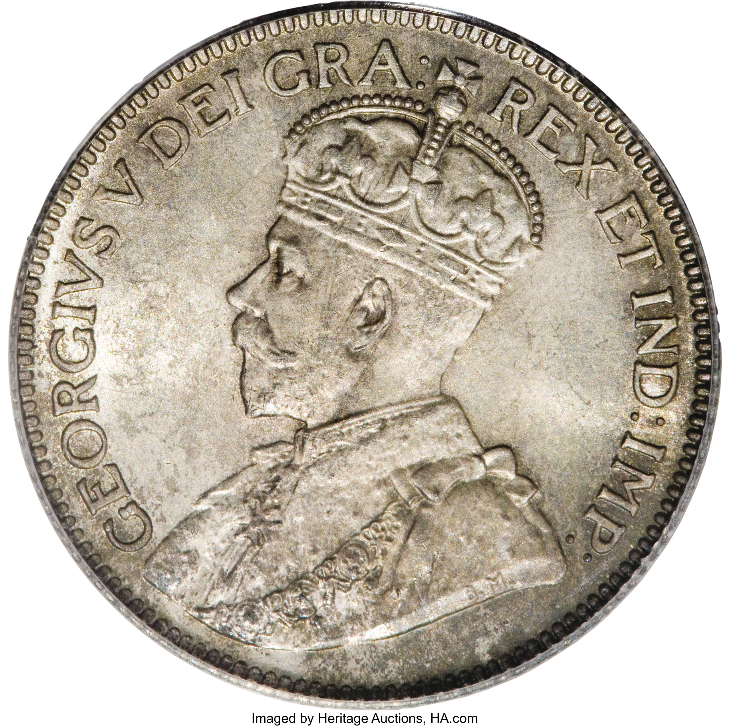 Canada: George V 25 Cents 1912,...