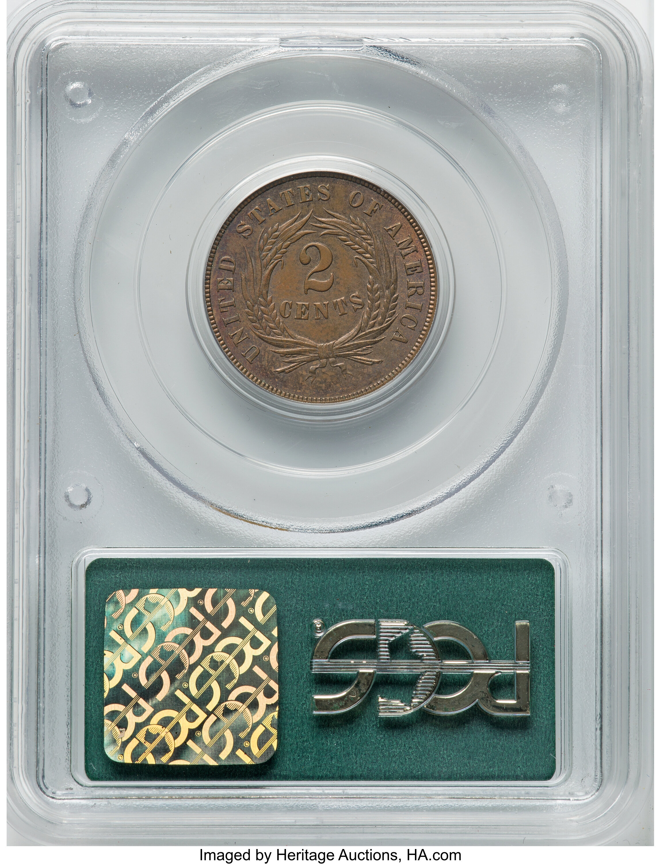 1869 2c MS RB MS61 RB thumbnail 23