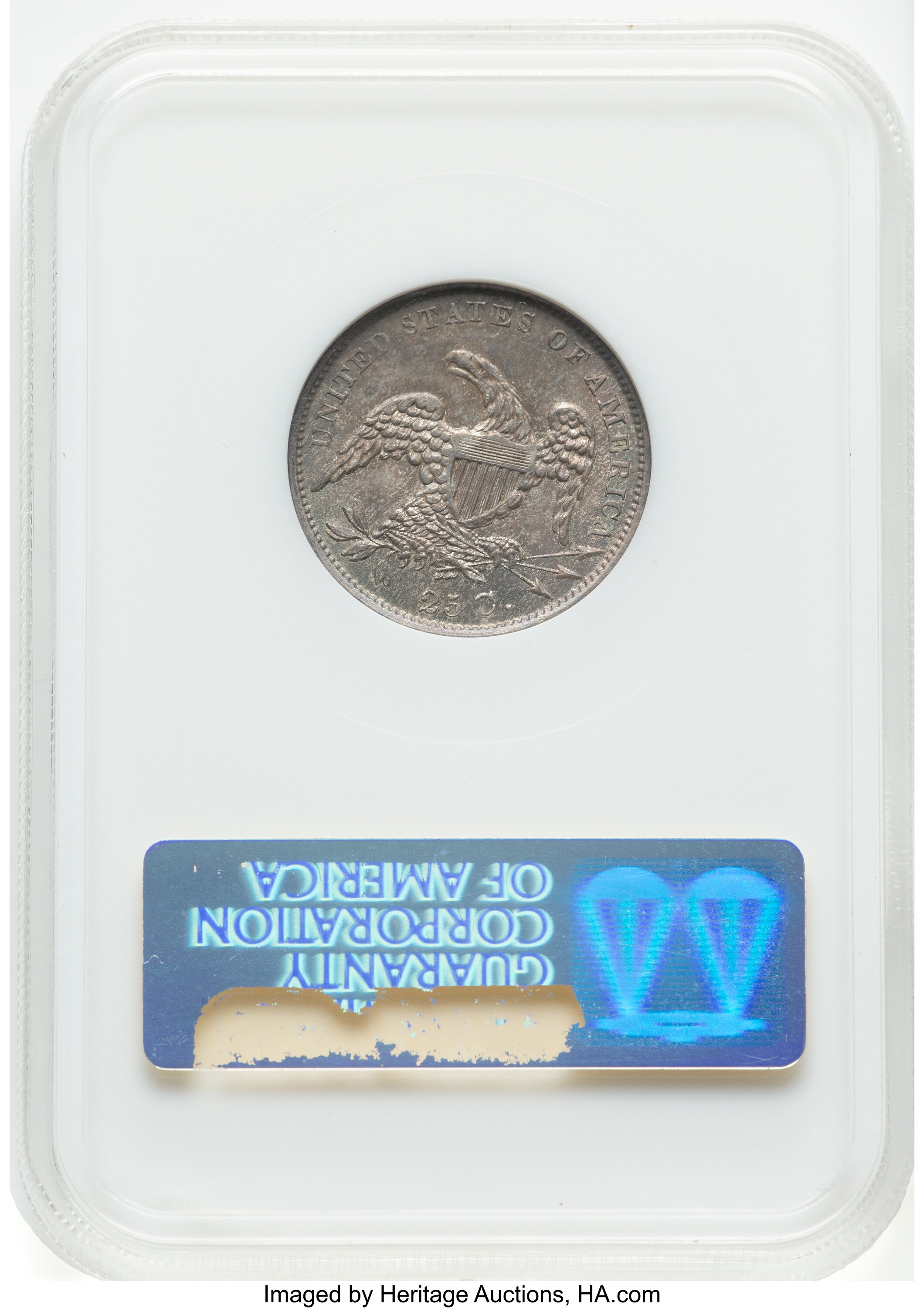 1833 25c MS63 thumbnail 2