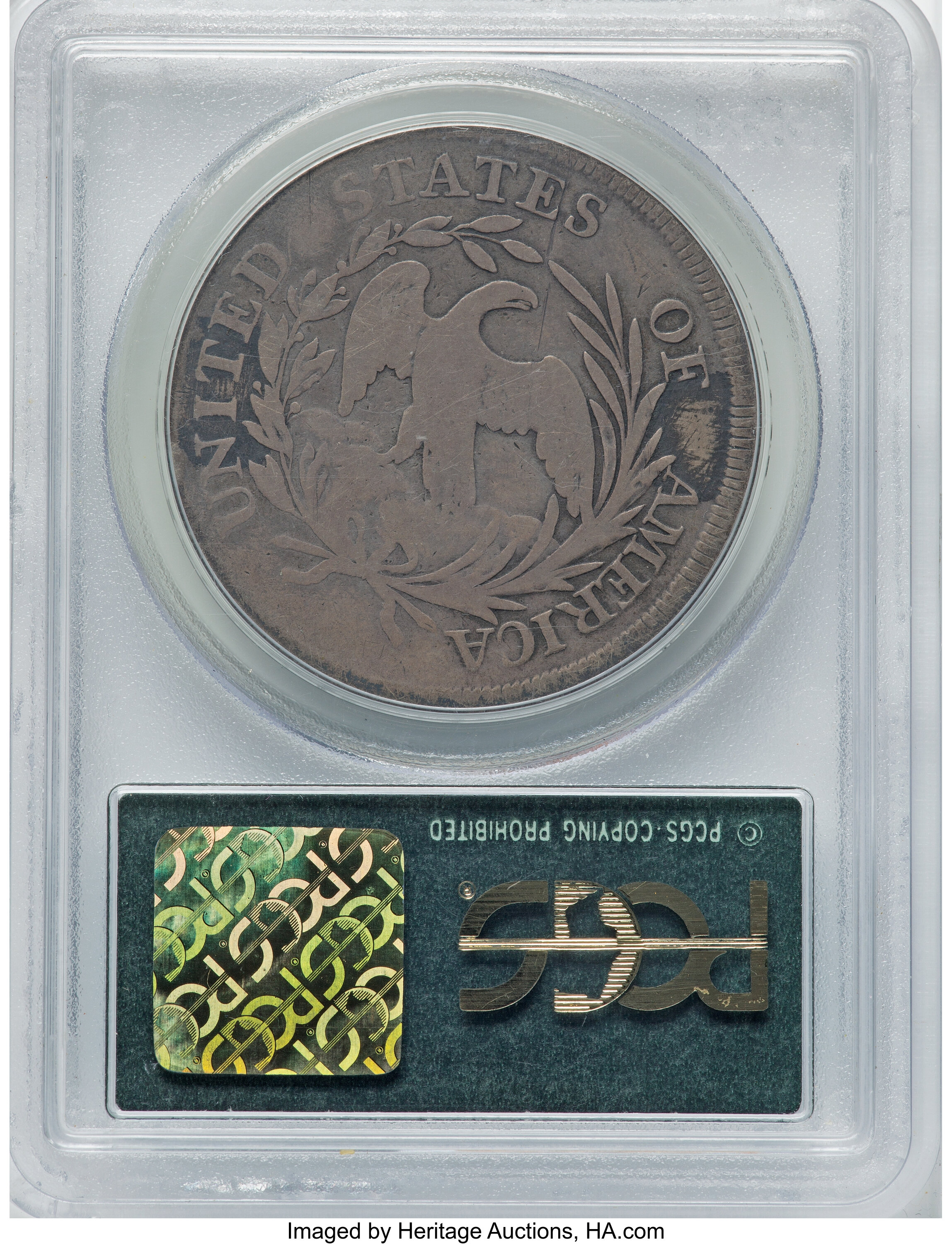 1797 $1  9x7 Stars, Large Letters AG3 thumbnail 2