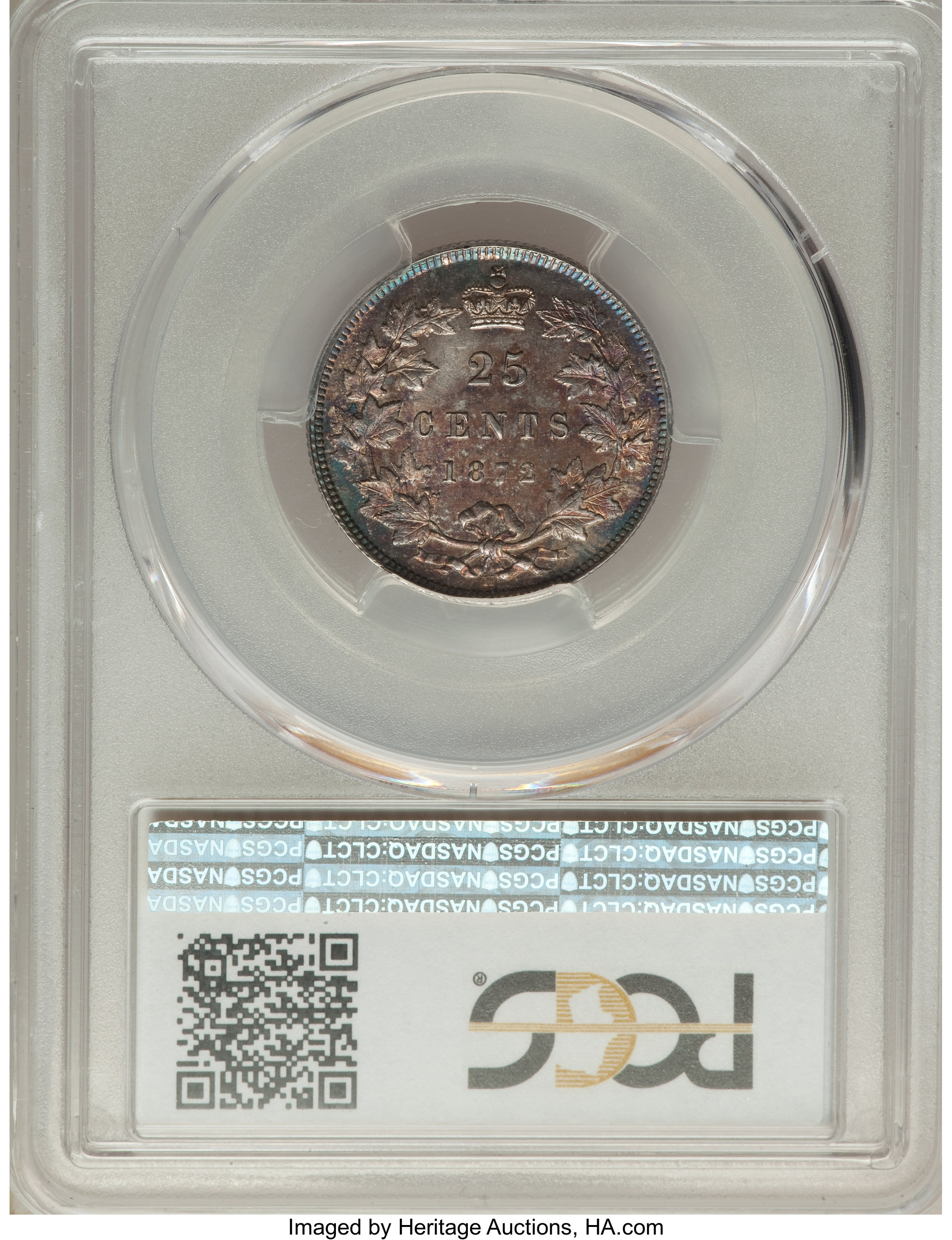 1872-H 25c Small 2 MS (KM-5) MS61 thumbnail 13