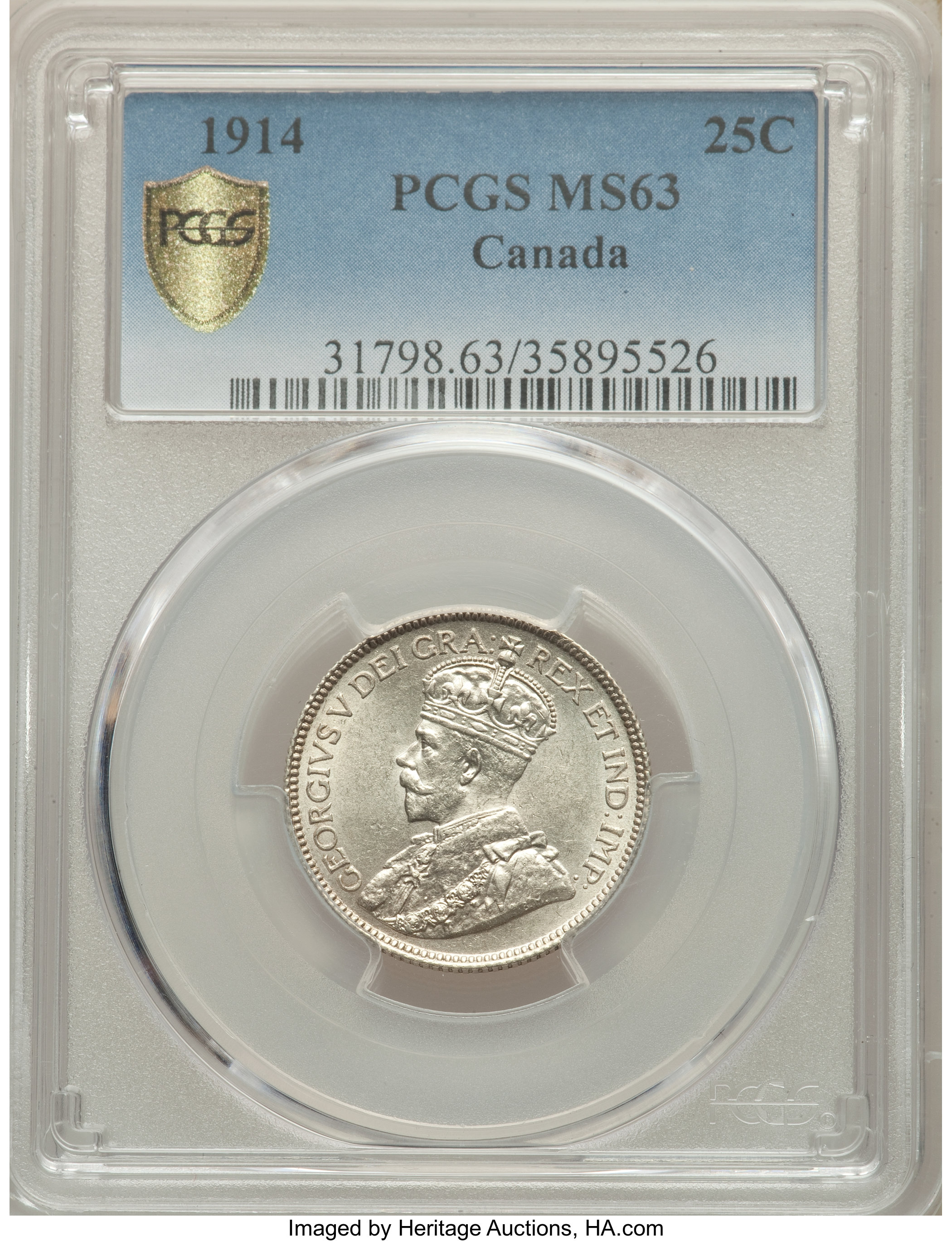 1914 25c VG10 thumbnail 8