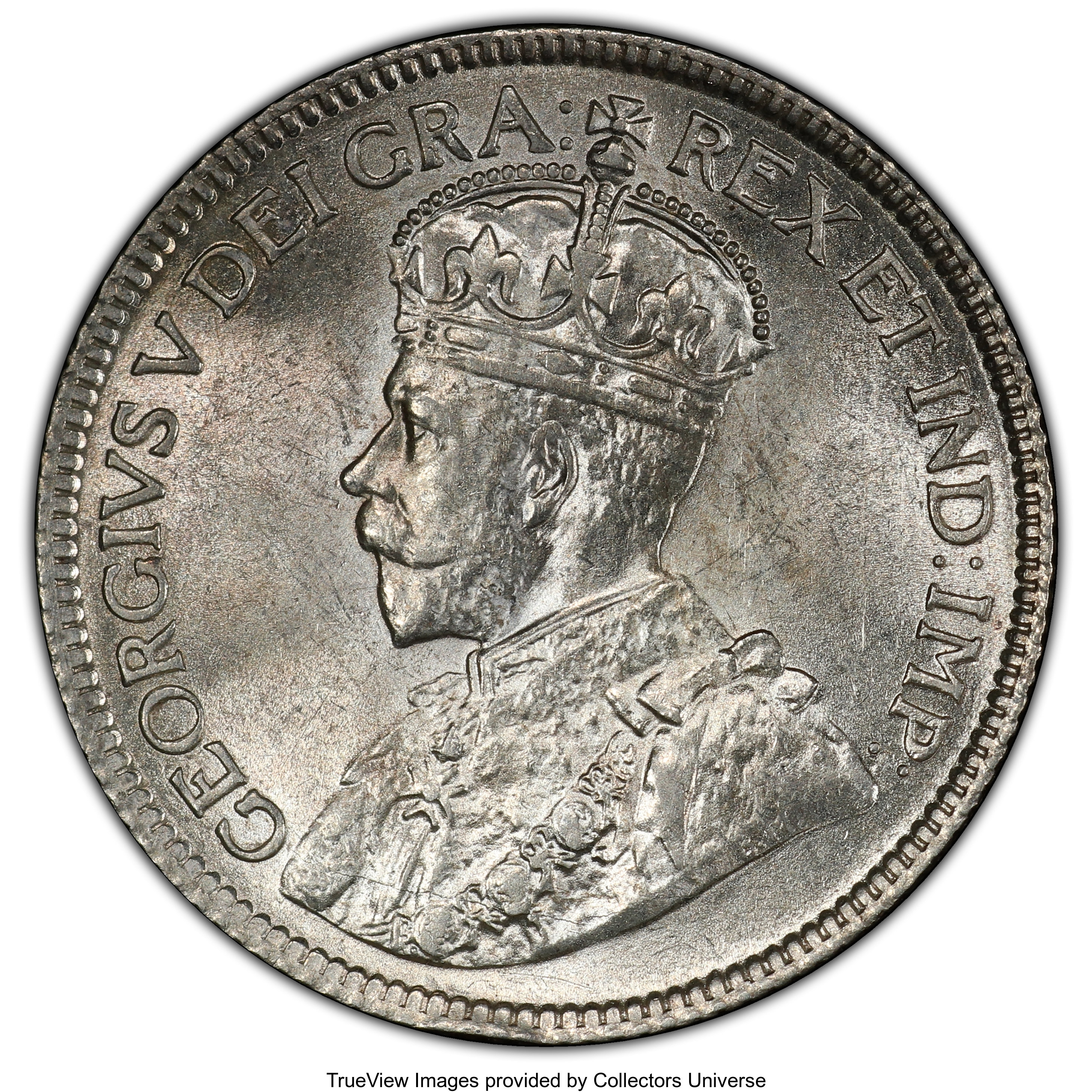 Canada: George V 25 Cents 1920 MS63 PCGS,...