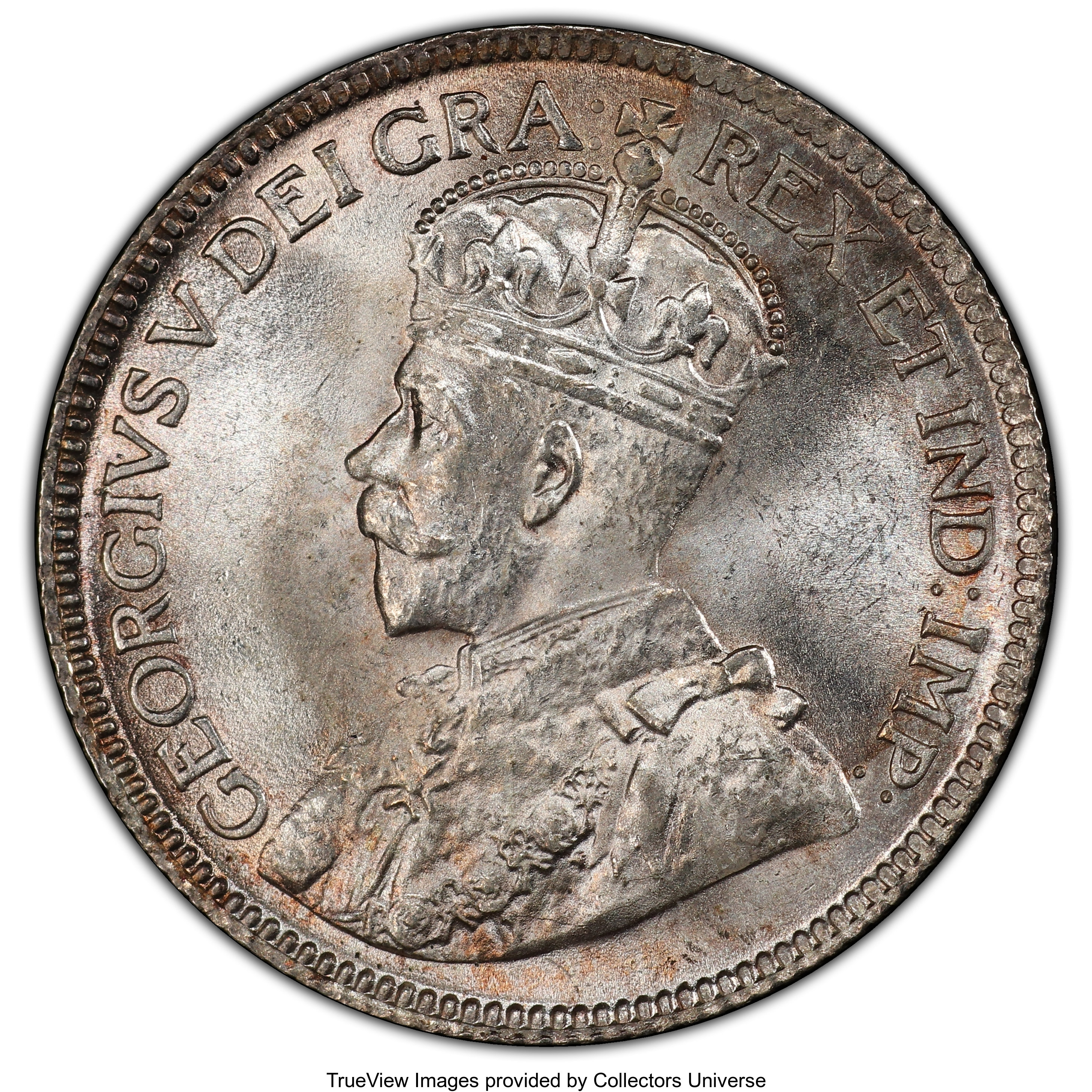 Canada: George V 25 Cents 1931 MS64 PCGS,...