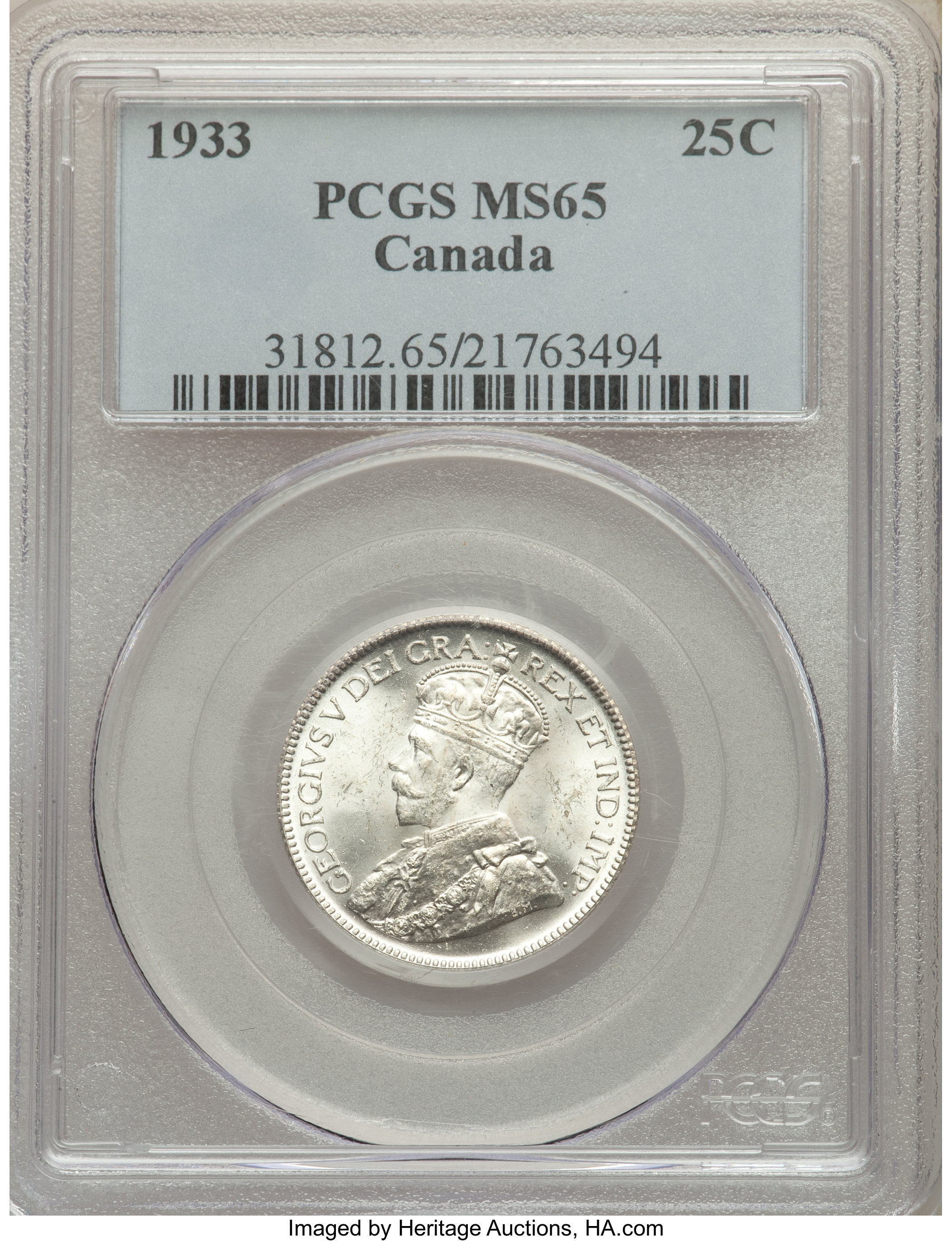 1933 25c MS65 thumbnail 16