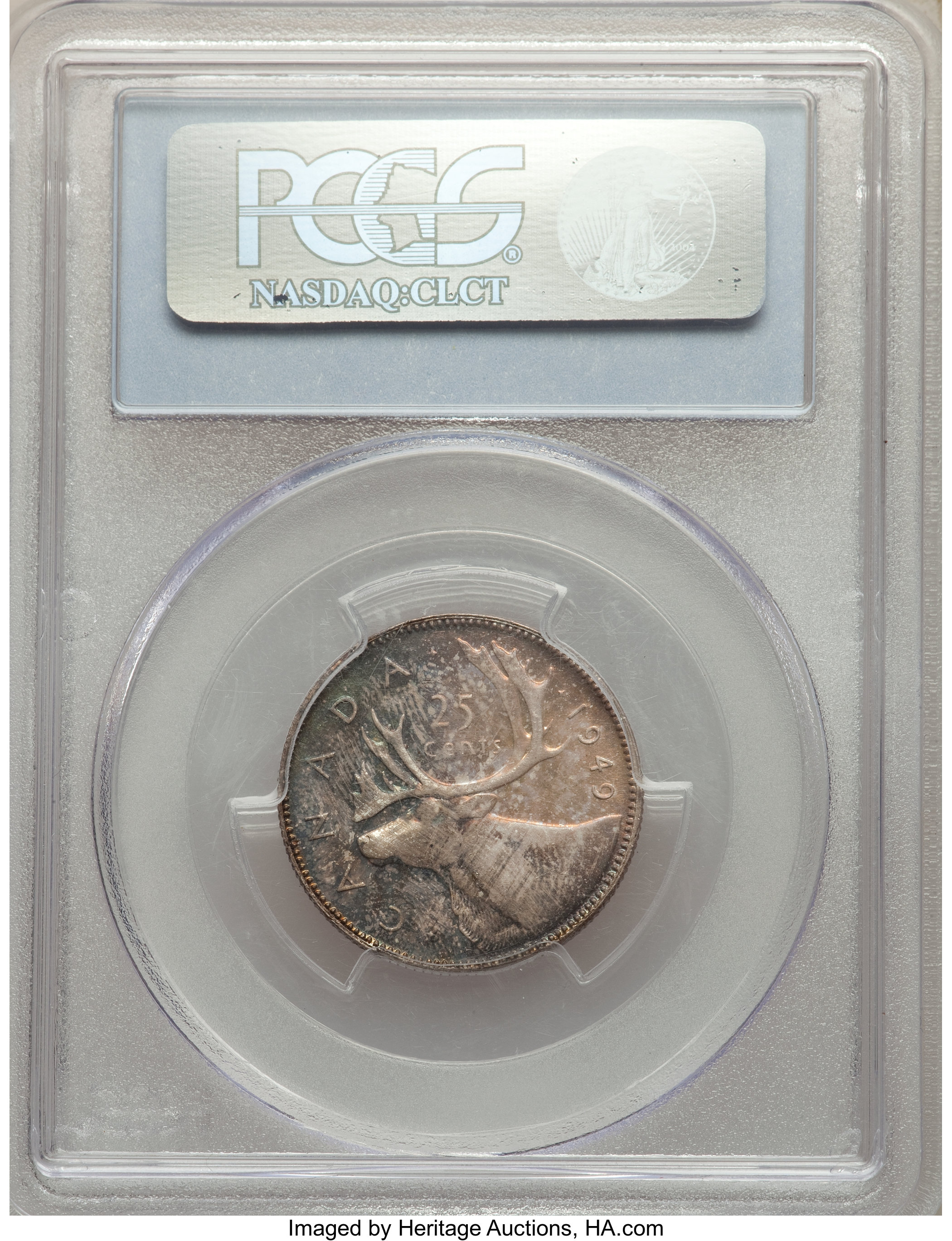 1949 25c Caribou AU50 thumbnail 8