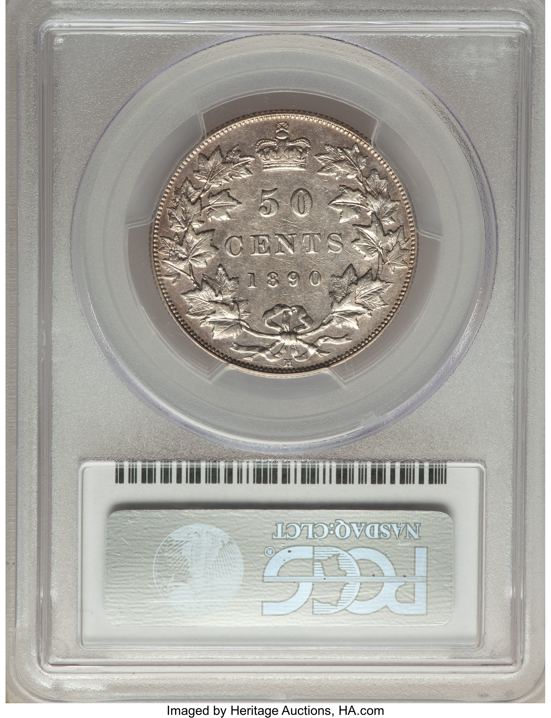 1890-H 50c AU53 thumbnail 3