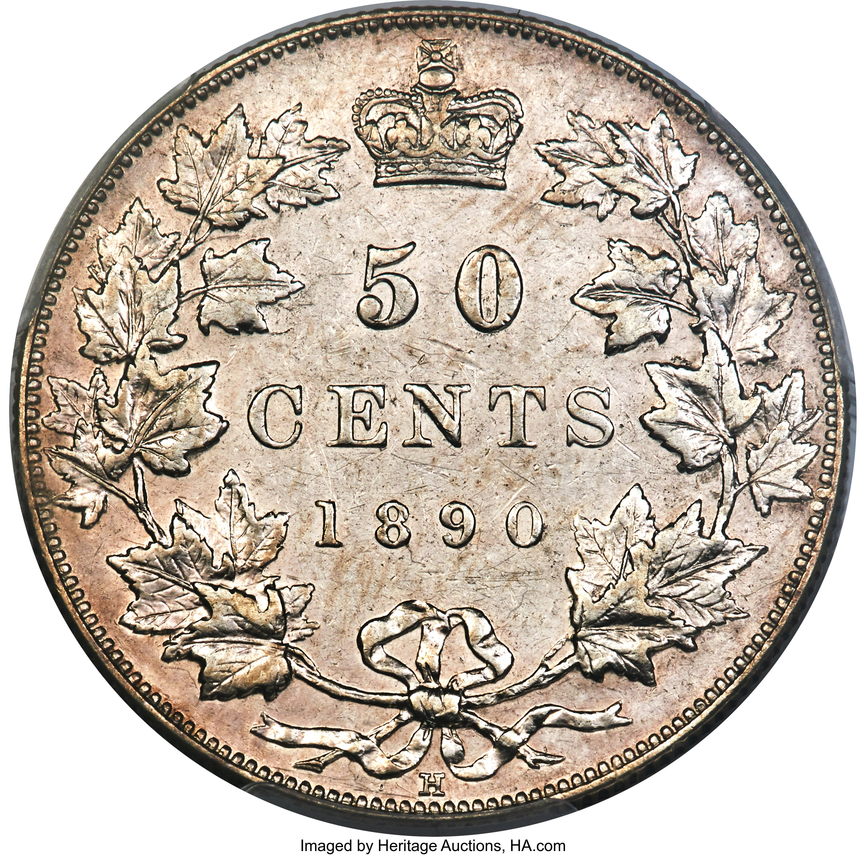 1890-H 50c AU53 thumbnail 4