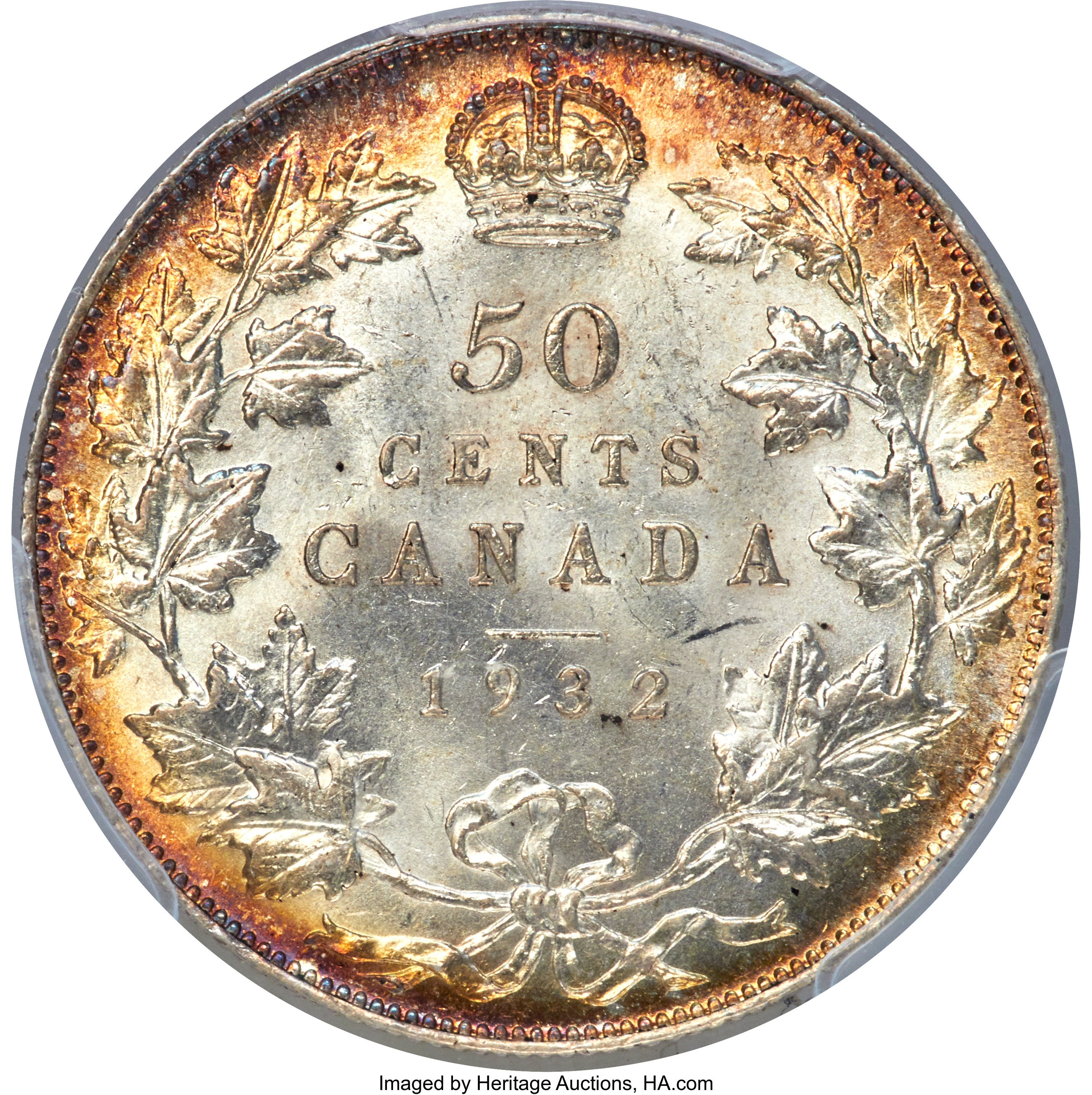 1932 50c MS62 thumbnail 4