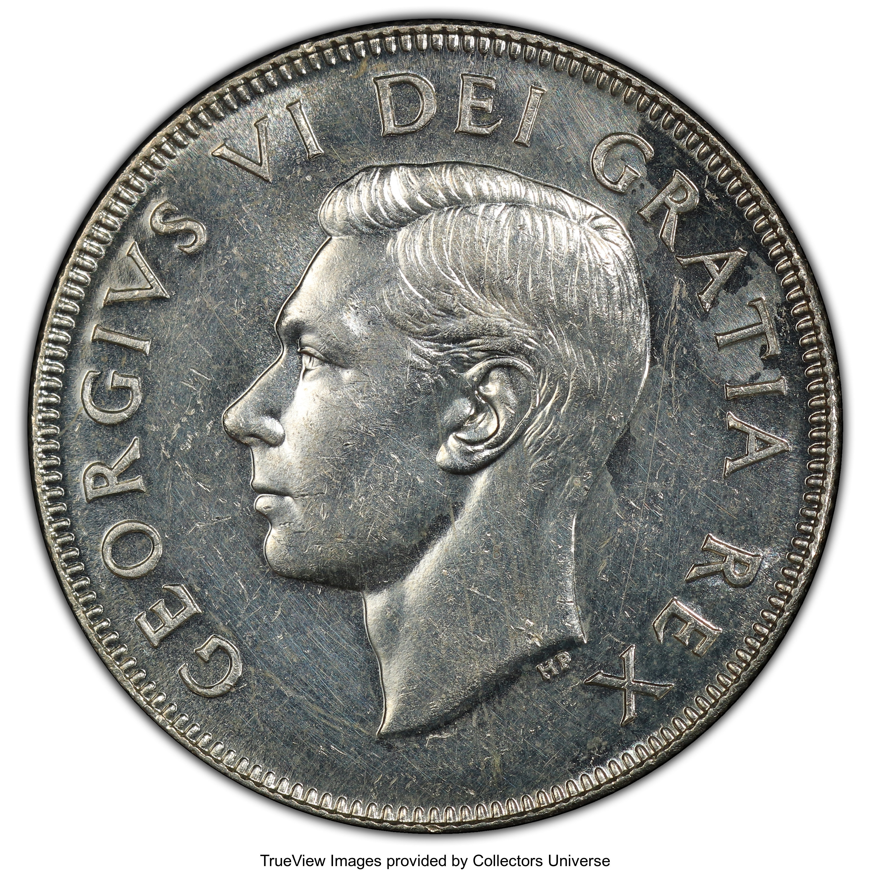 Canada: George VI "Narrow Date" 50 Cents 1948 MS61 PCGS,...