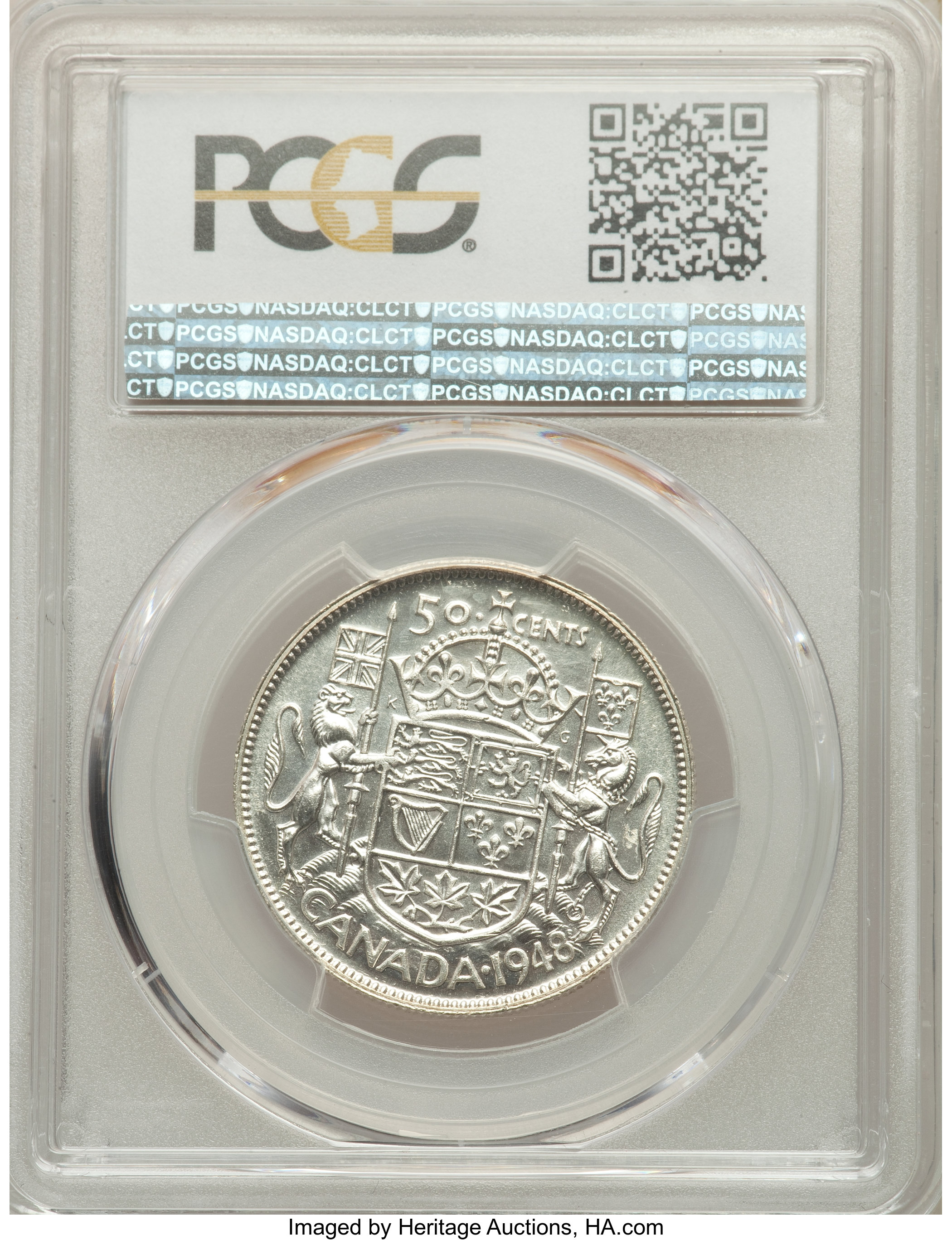 George VI 50c 1937-1952 [Type] MS60 thumbnail 3