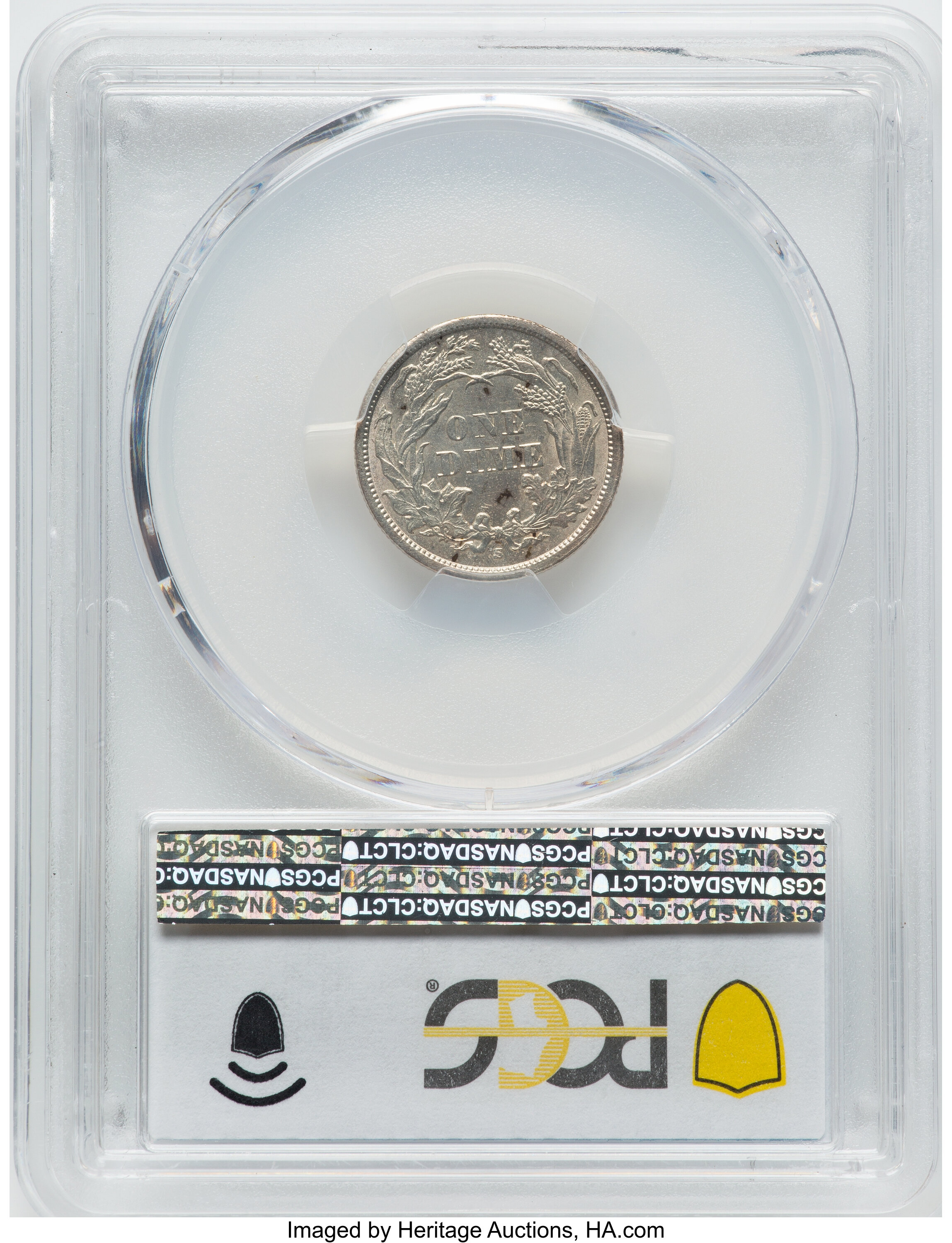 1863-S 10c XF40 thumbnail 11