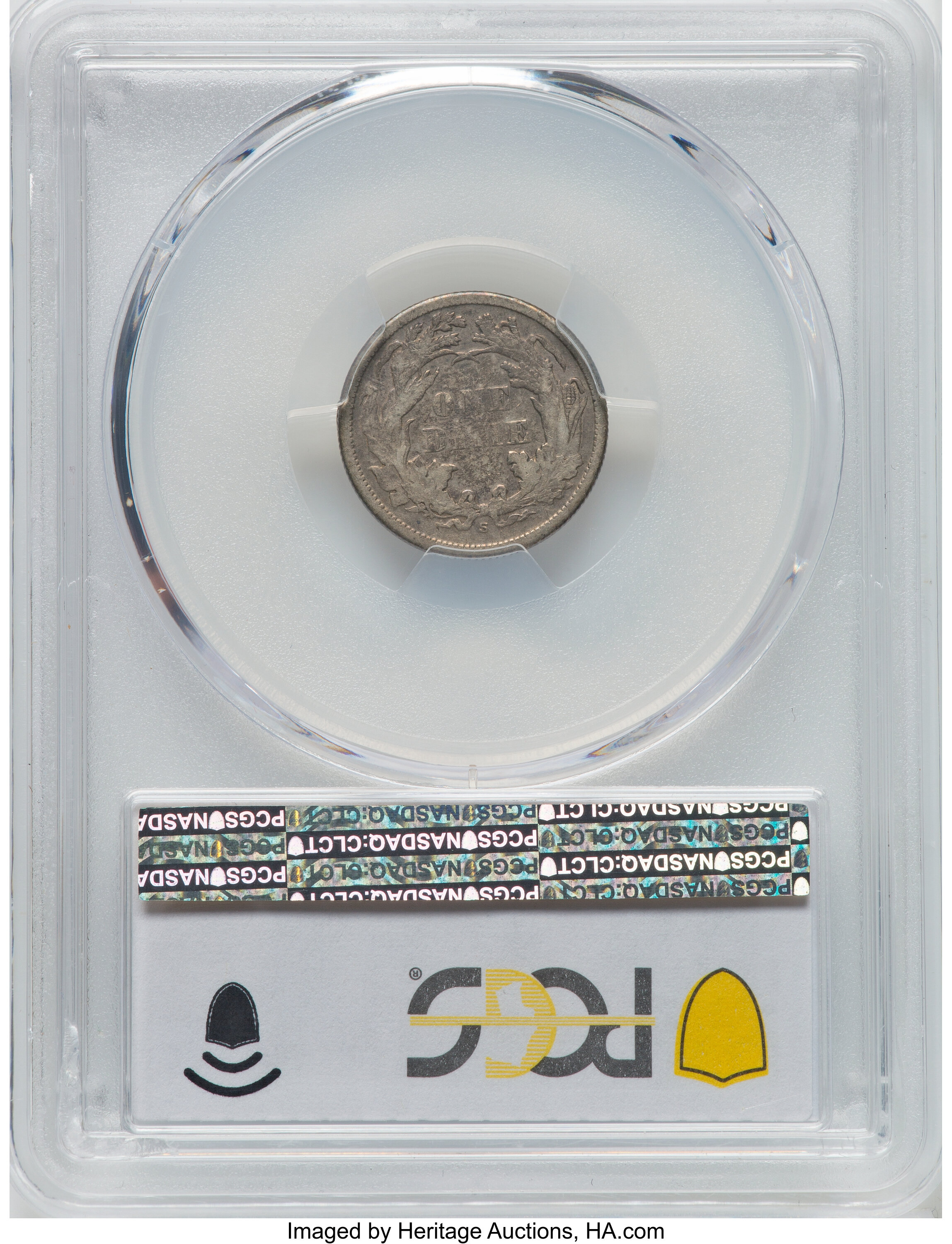 1870-S 10c XF40 thumbnail 10
