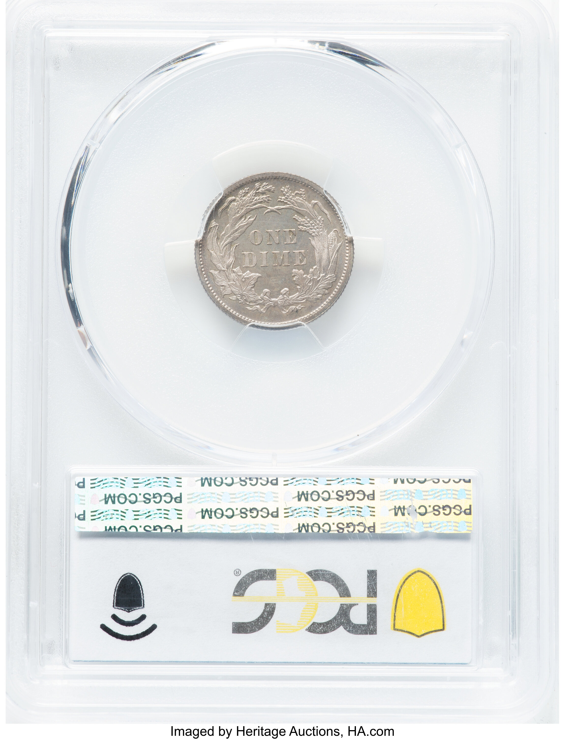 1889 10c PR65 thumbnail 2