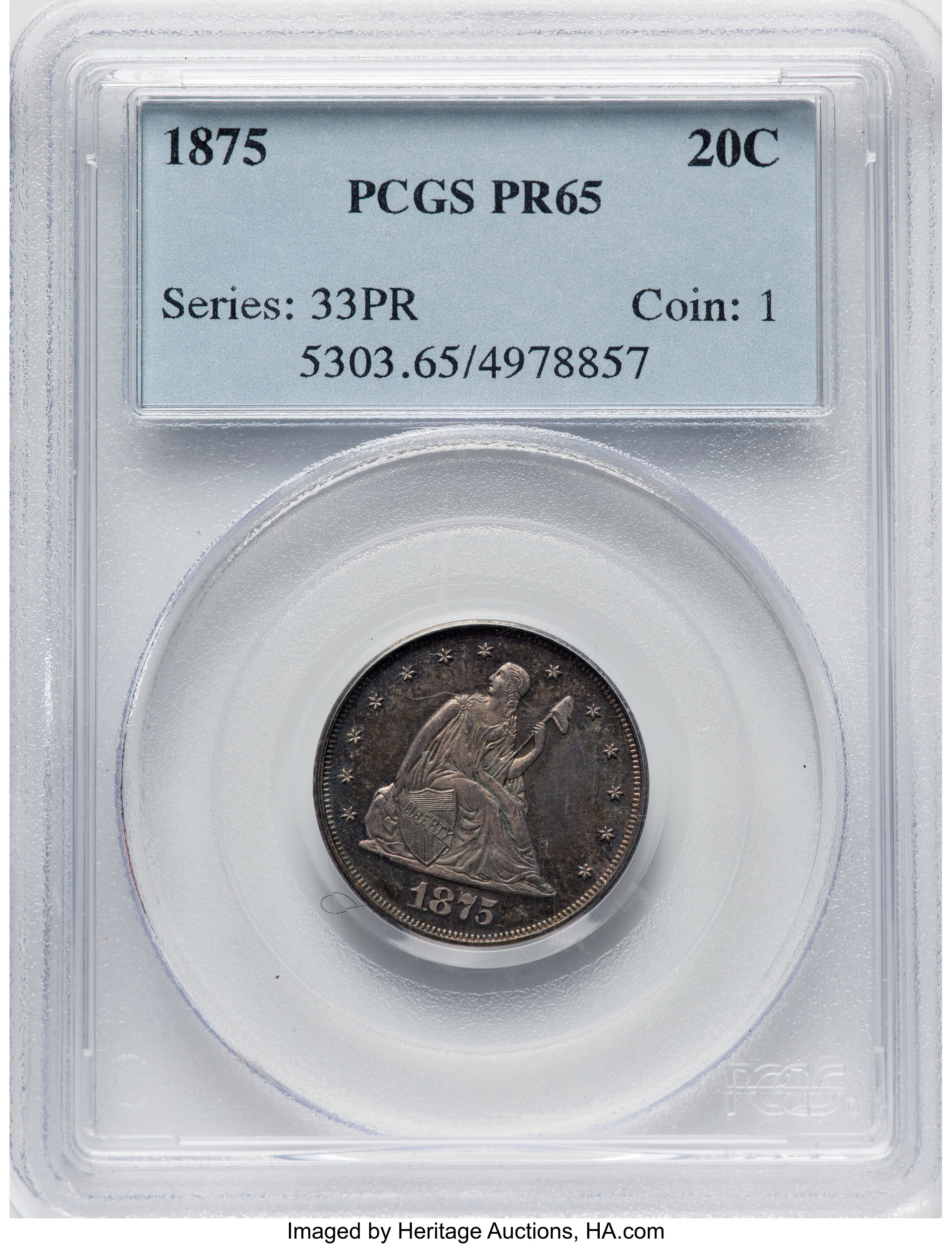 1875 20c PR65 thumbnail 4