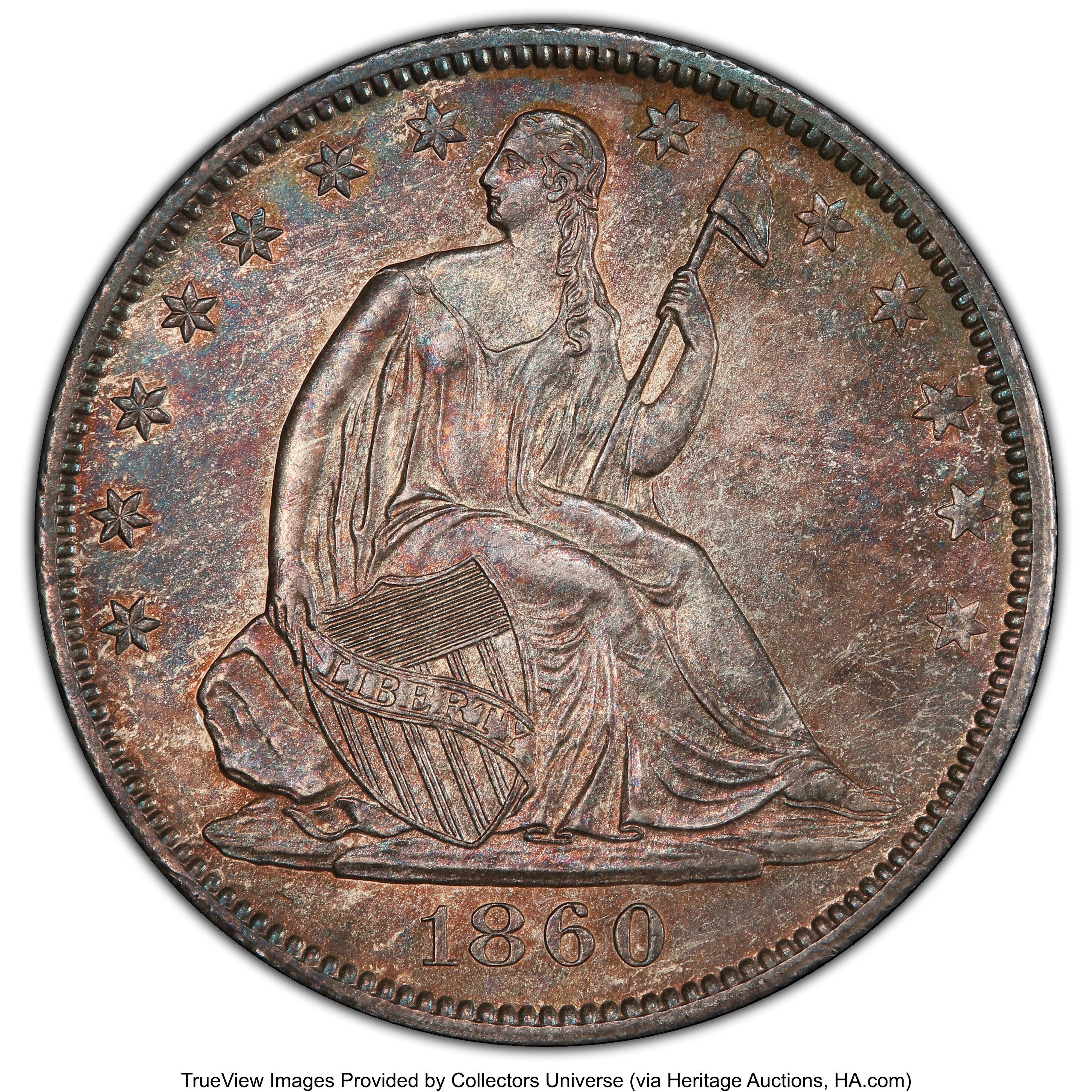 1860 O Half Dollar MS Values | Greysheet