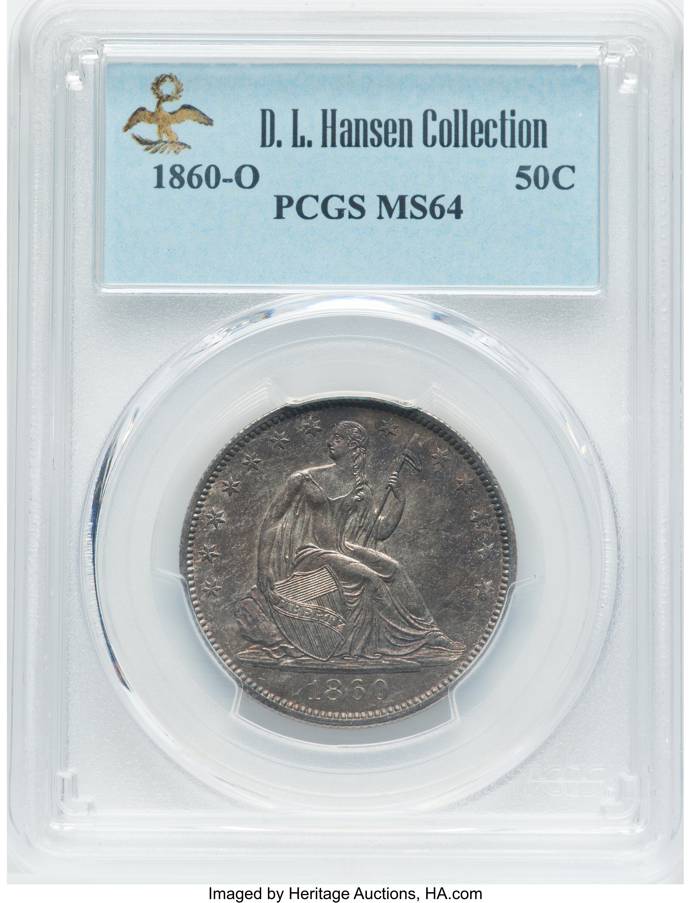 1860 O Half Dollar MS Values | Greysheet