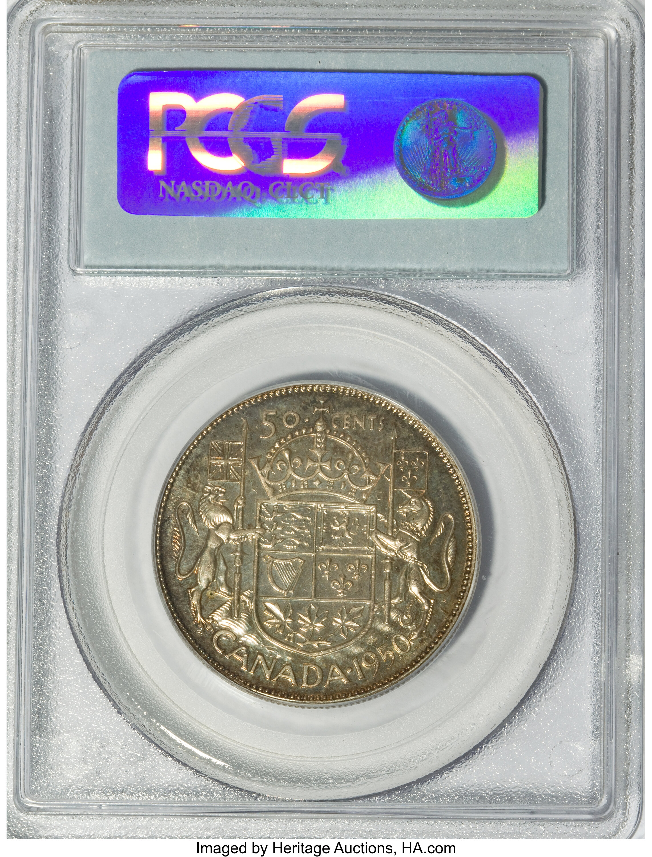 1950 50c No Design in 0 VF20 thumbnail 7