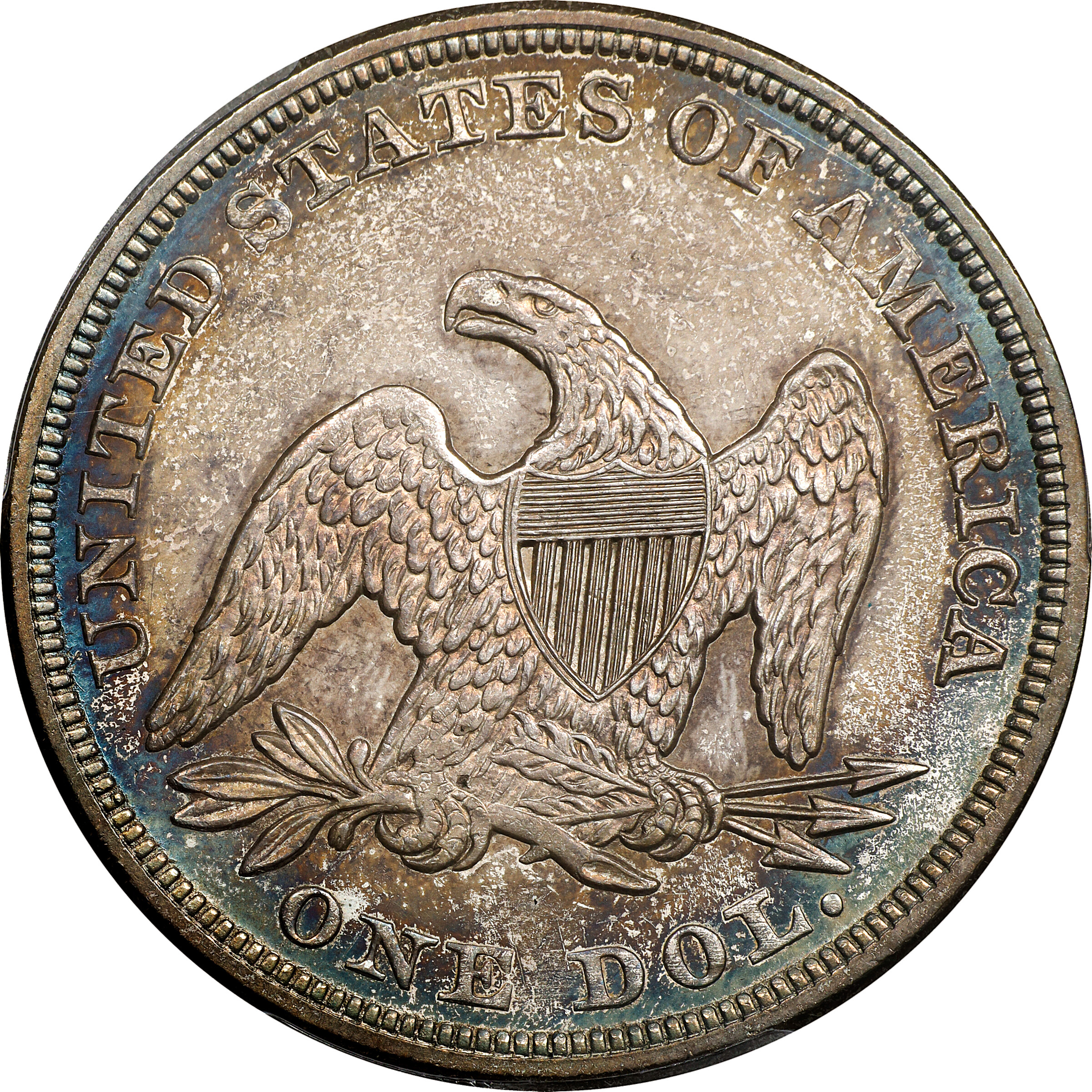 1857 $1 AG2 thumbnail 4
