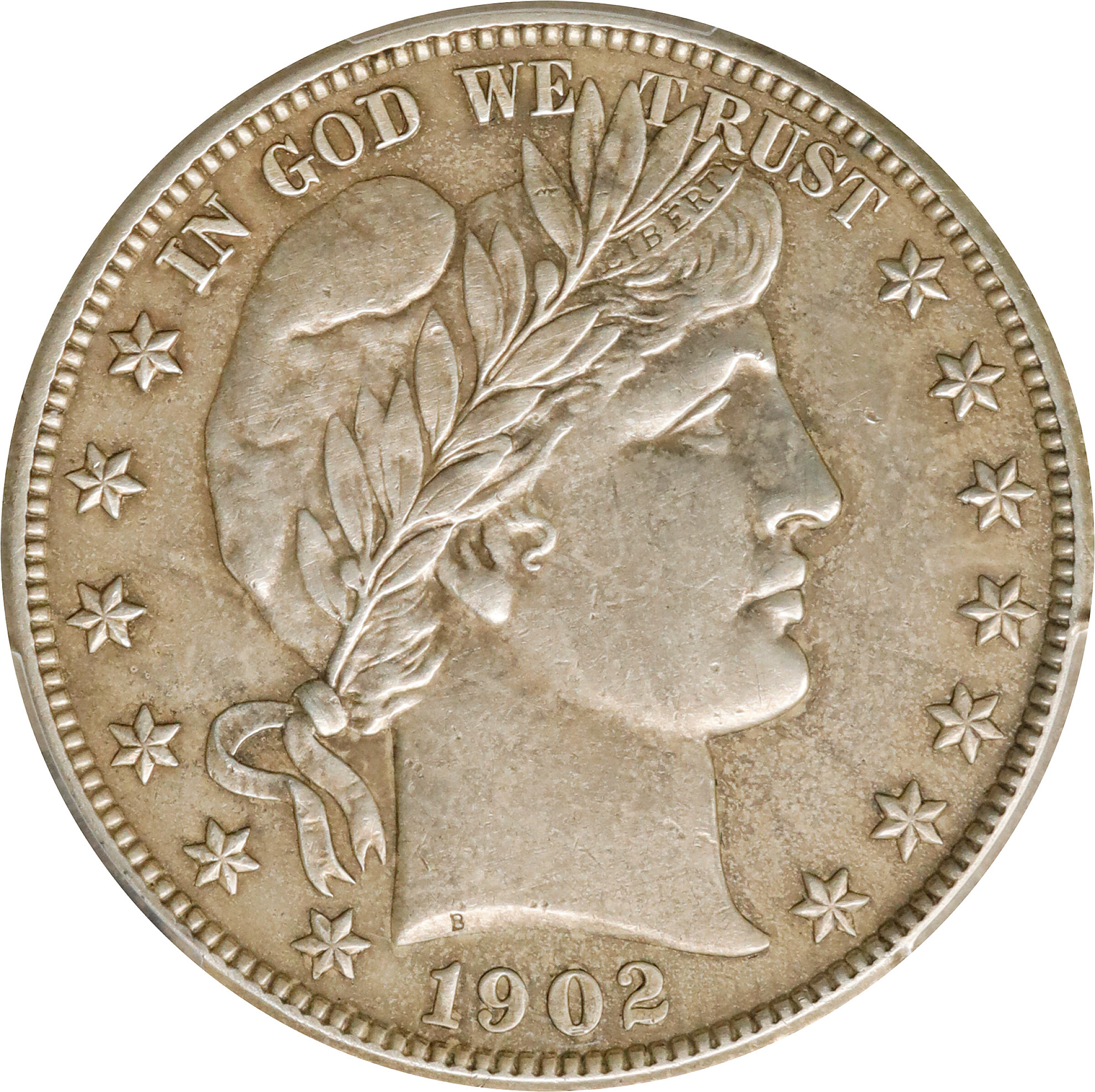 1902-S Barber Half Dollar. AU Details--Cleaned (PCGS).