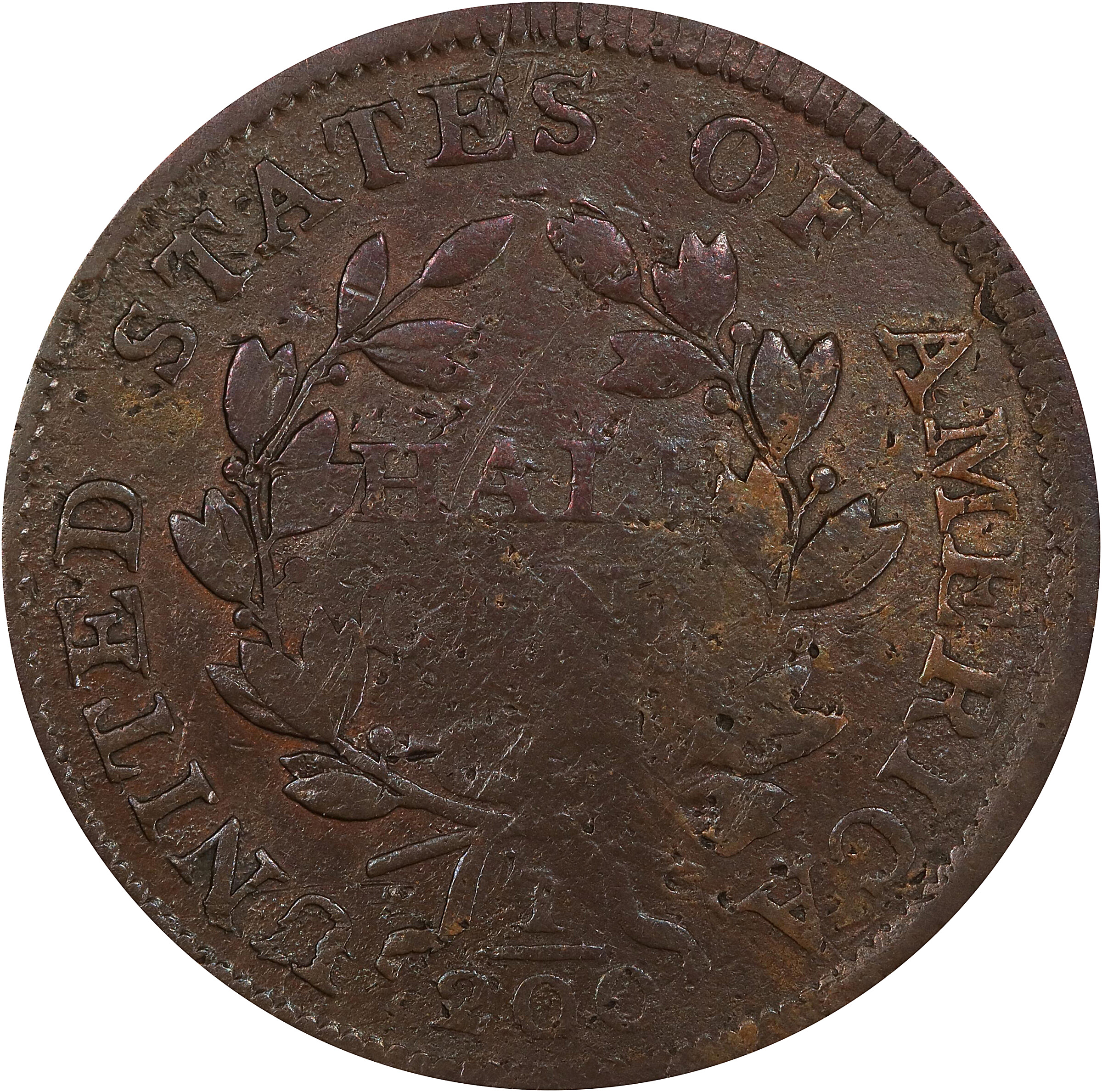 1802/0 1/2c Reverse of 1802 MS BN VG8 BN thumbnail 23