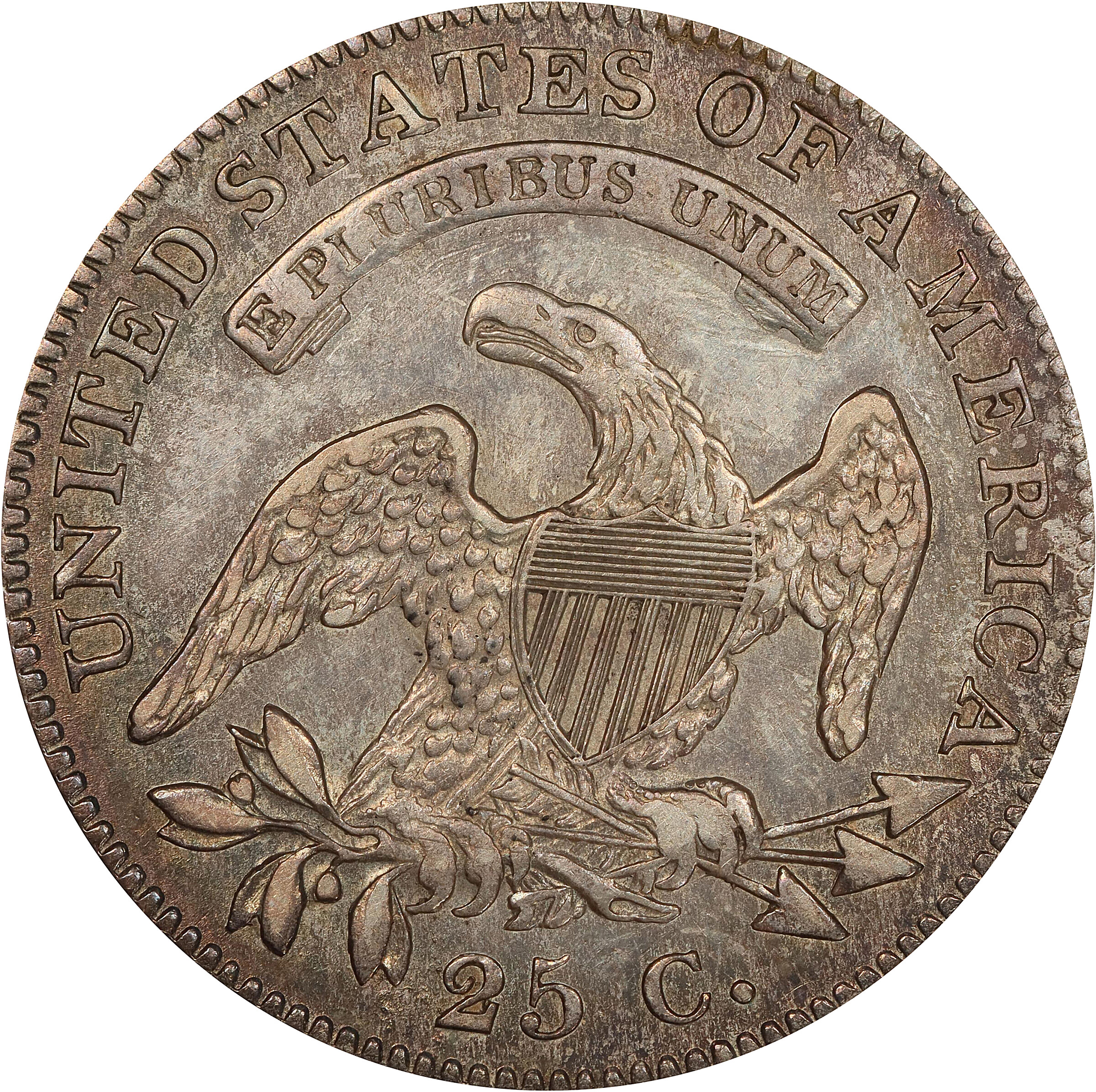 1820 25c Small 0 G6 CAC thumbnail 13