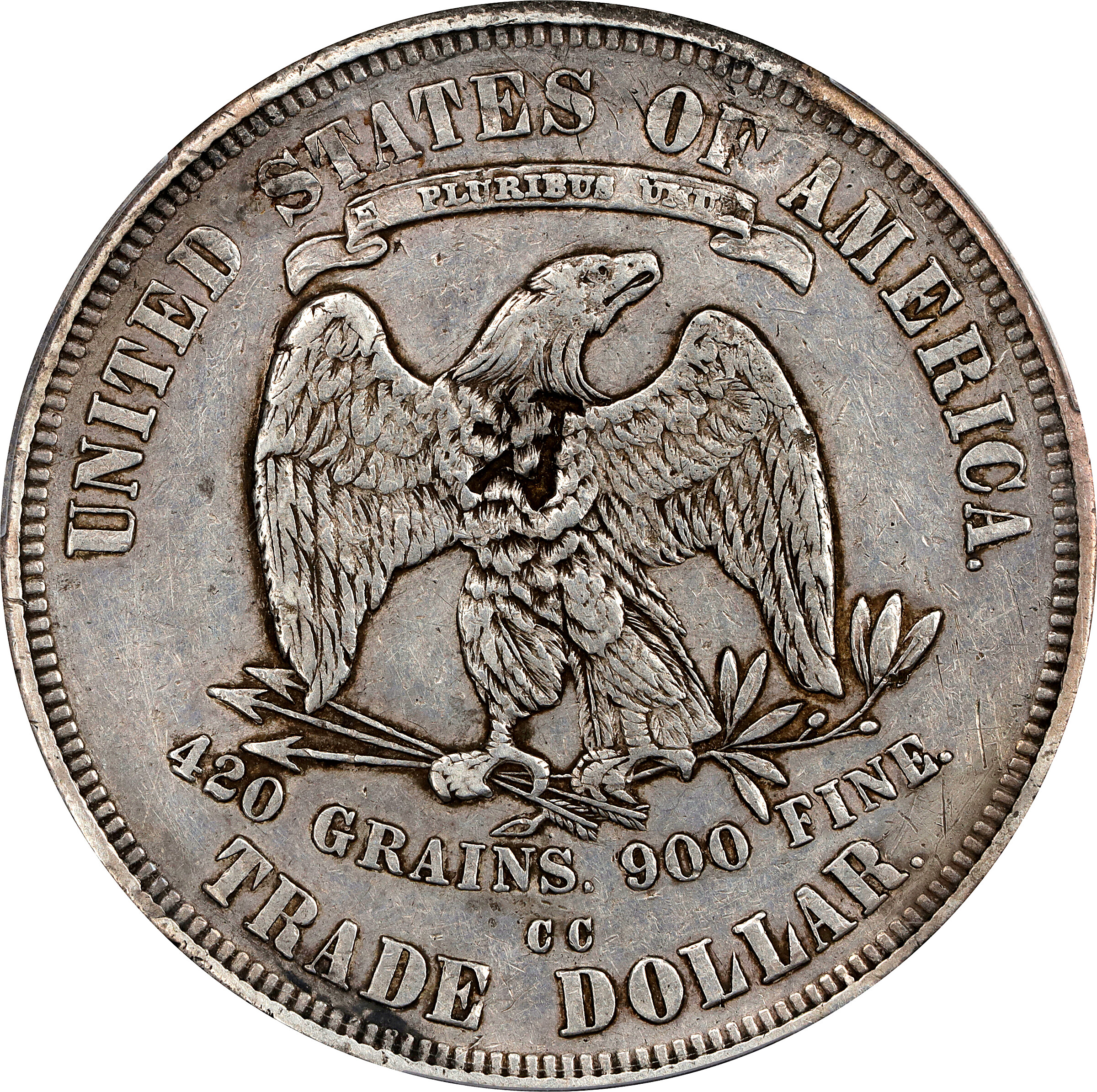 1876-CC Trade$ Chopmarked VF25 CAC thumbnail 24