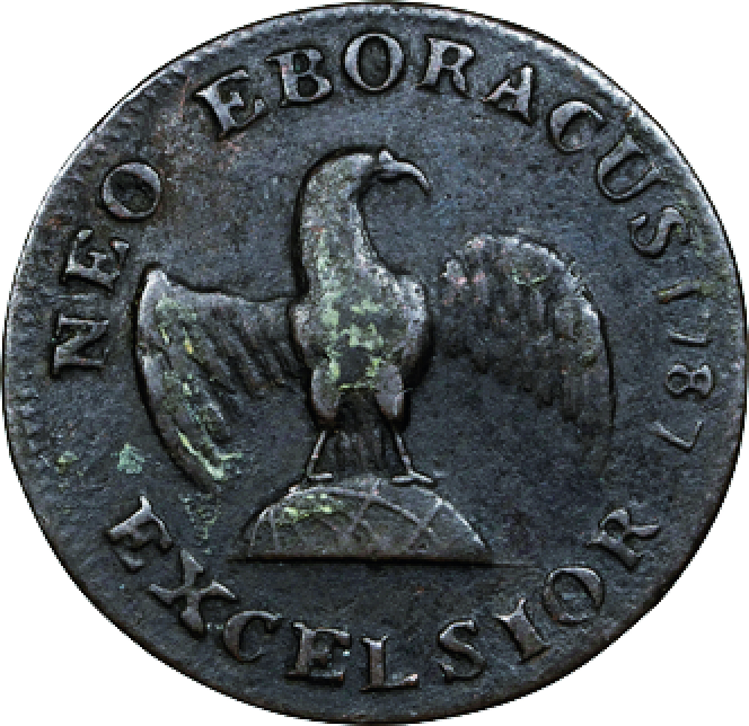 1787 Copper New York, Excelsior, Indian and Eagle on Globe MS BN VF25 BN thumbnail 20