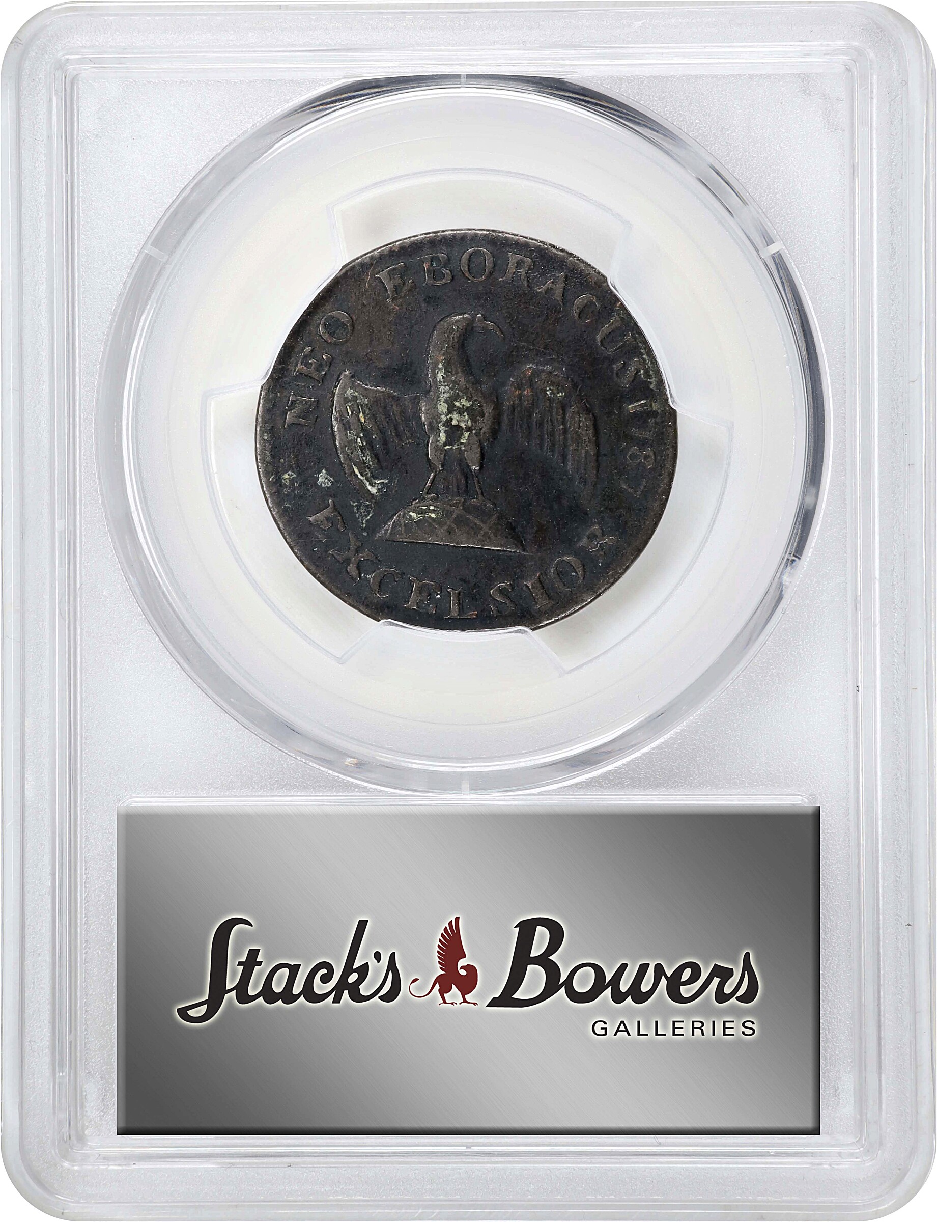 1787 Copper New York, Excelsior, Indian and Eagle on Globe MS BN VF25 BN thumbnail 22