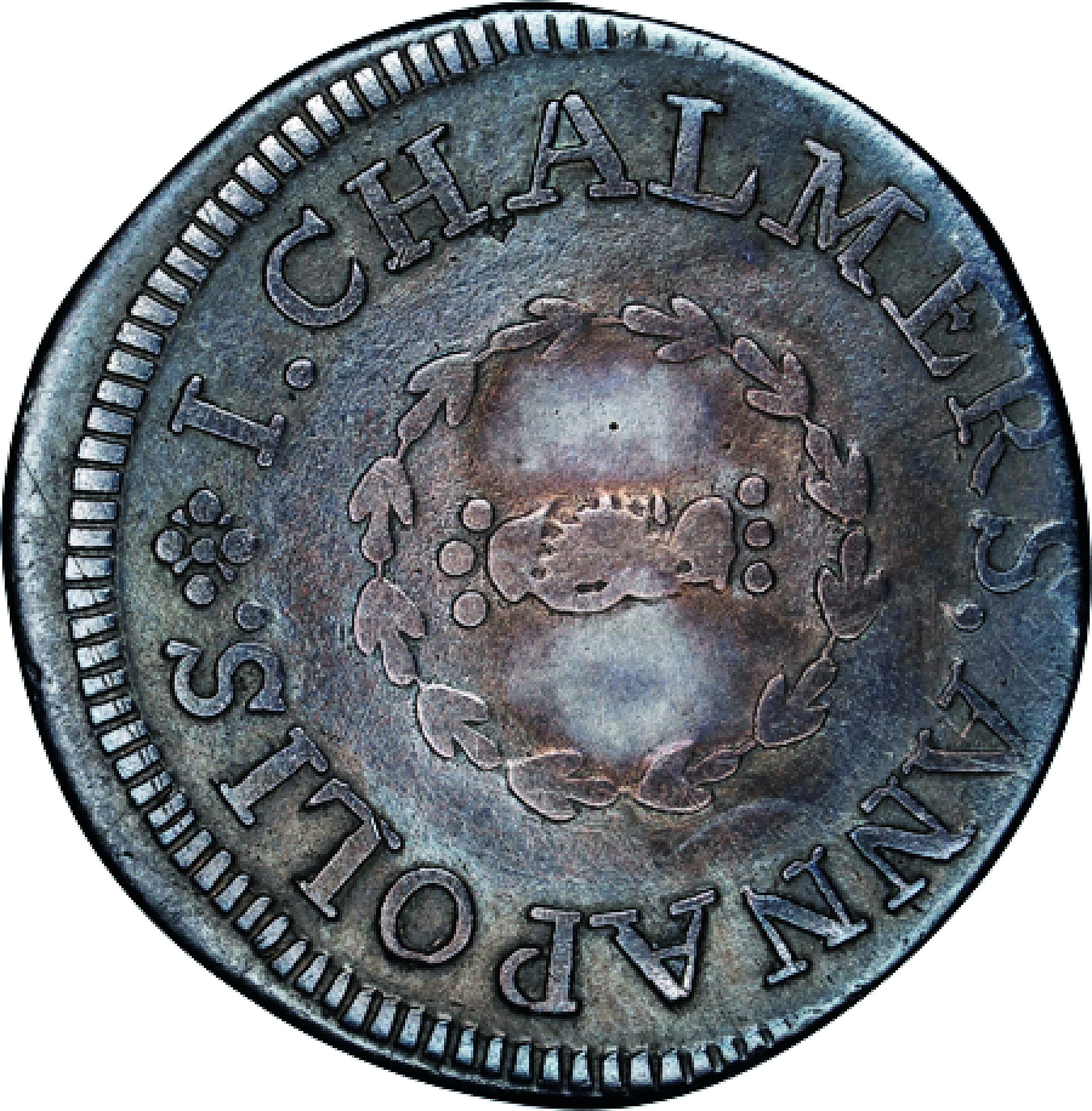 1783 Shilling Chalmers, Short Worm VG10 thumbnail 24