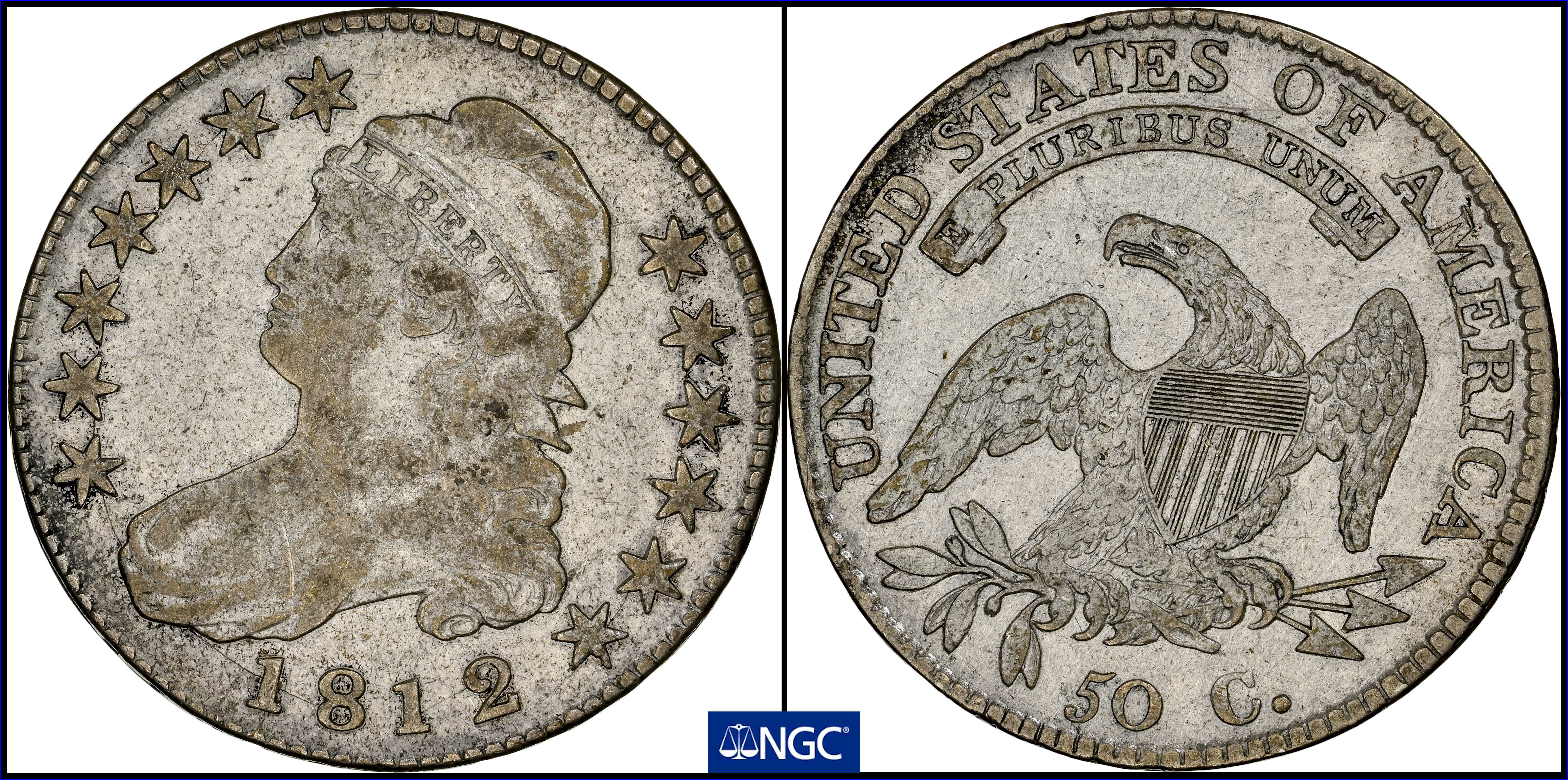1812/1 50c Large 8 MS thumbnail 12