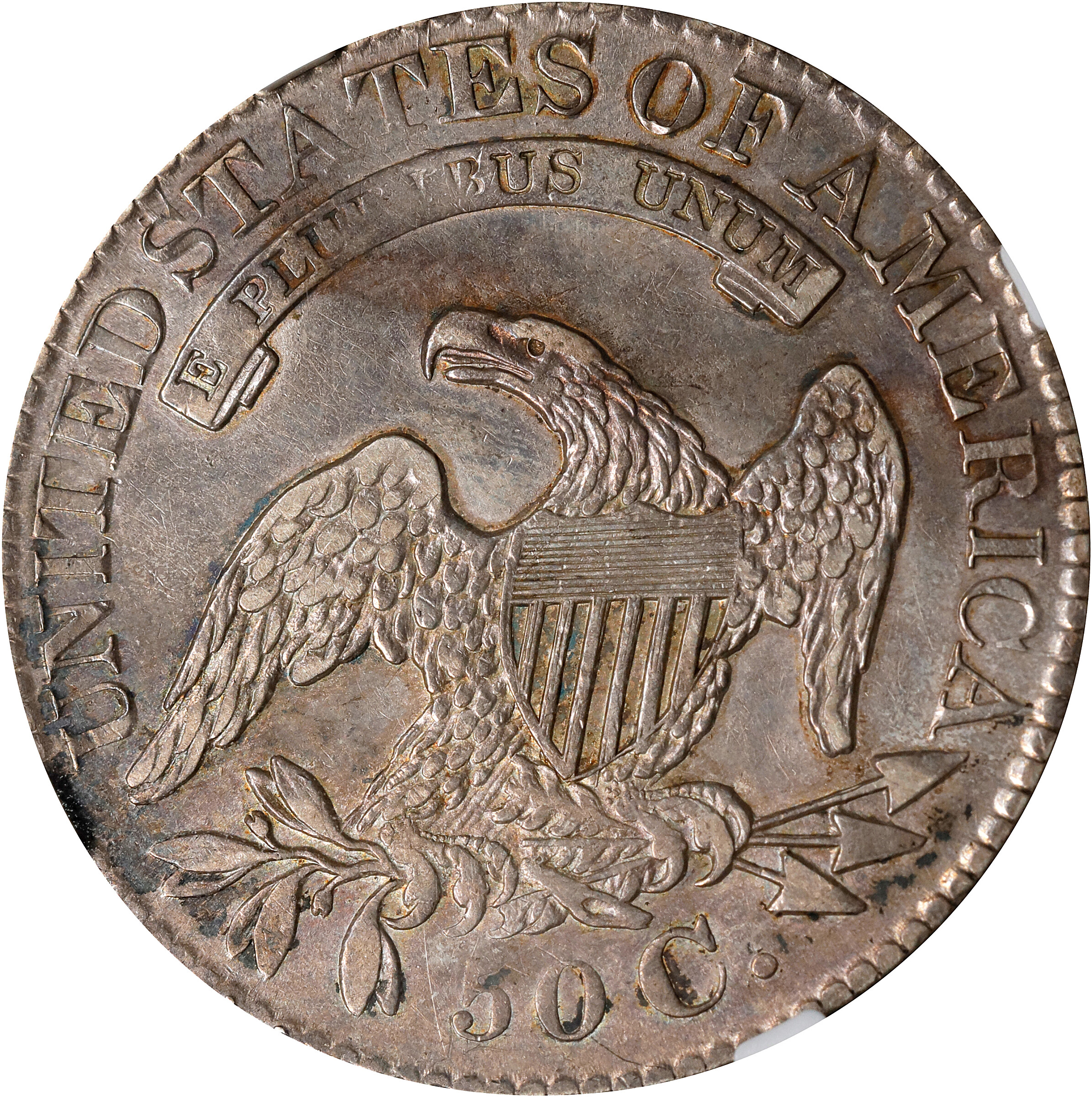 1830 50c Large Letters, Small 0, O-114 AG3 CAC thumbnail 15