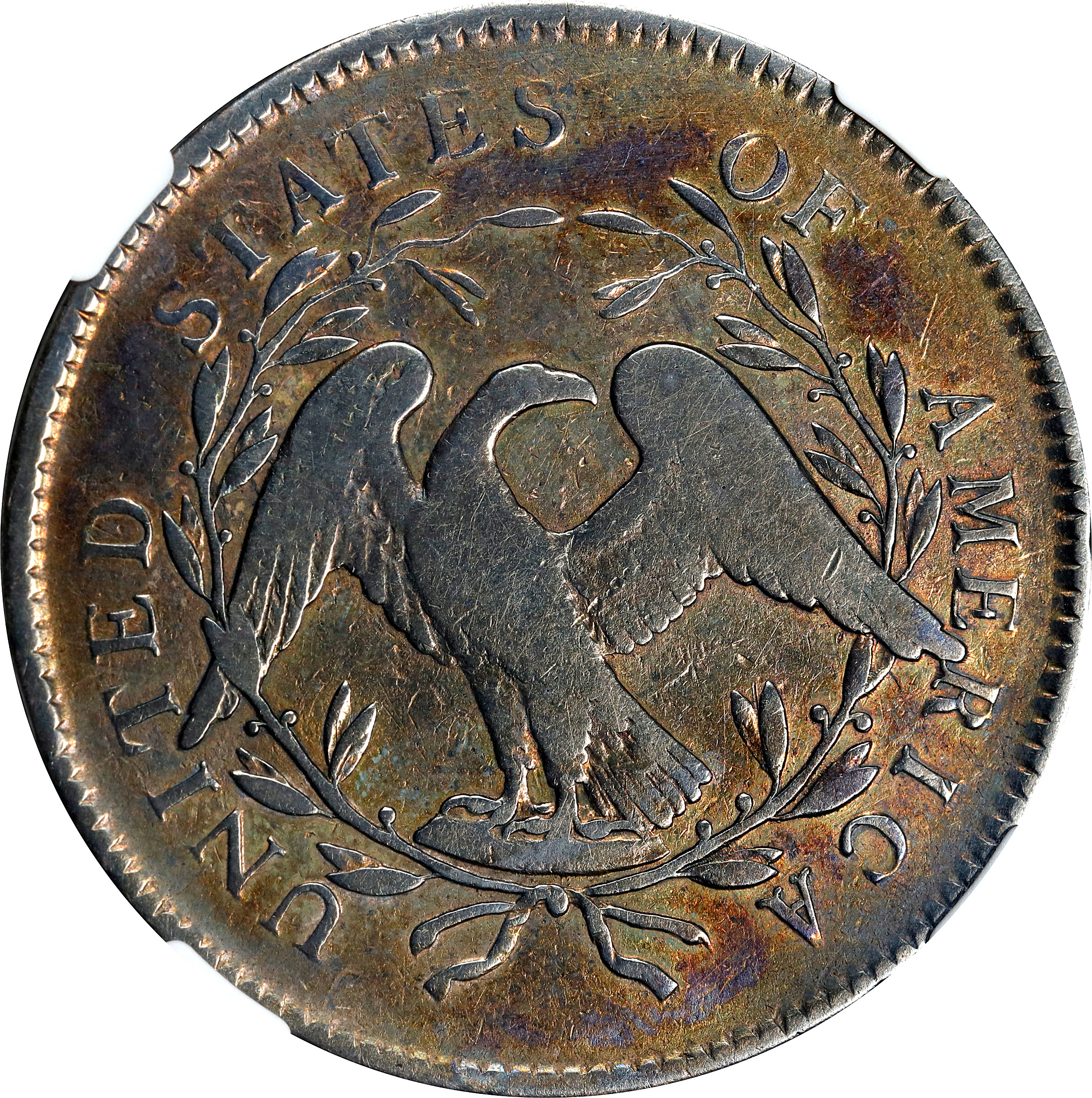 1795 $1  Flowing Hair, 2 Leaves, B-1, BB-21 F12 thumbnail 19