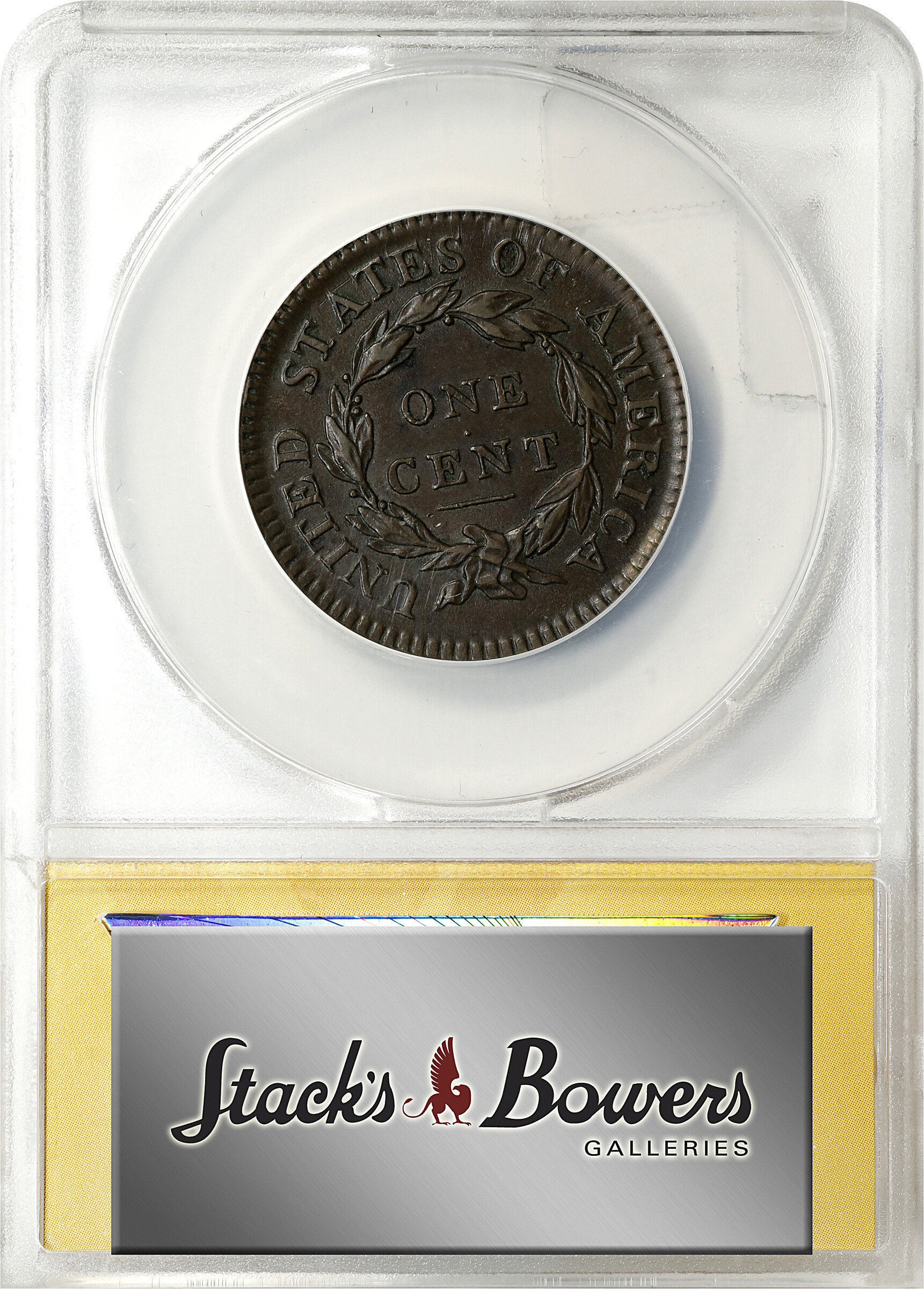 1817 1c 13 Stars, N-11 MS BN G4 BN CAC thumbnail 18