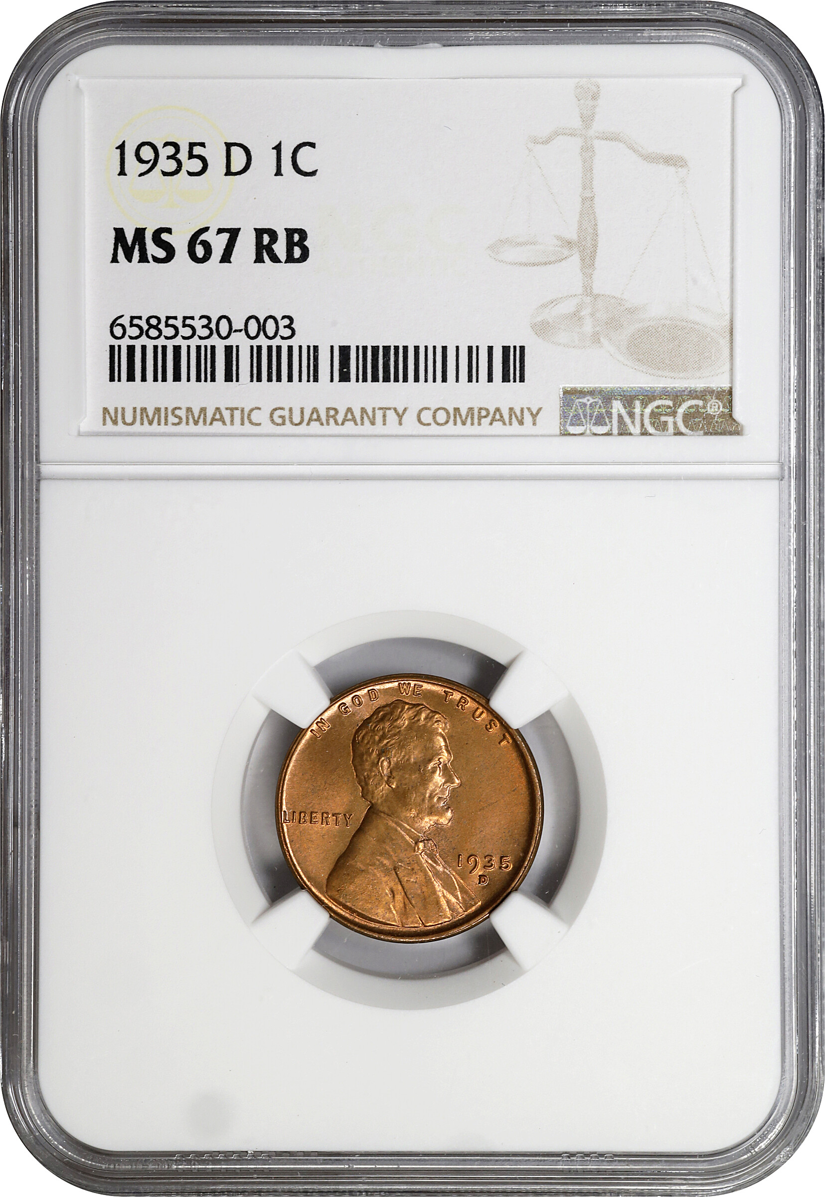 1935-D 1c MS RB MS67 RB thumbnail 23