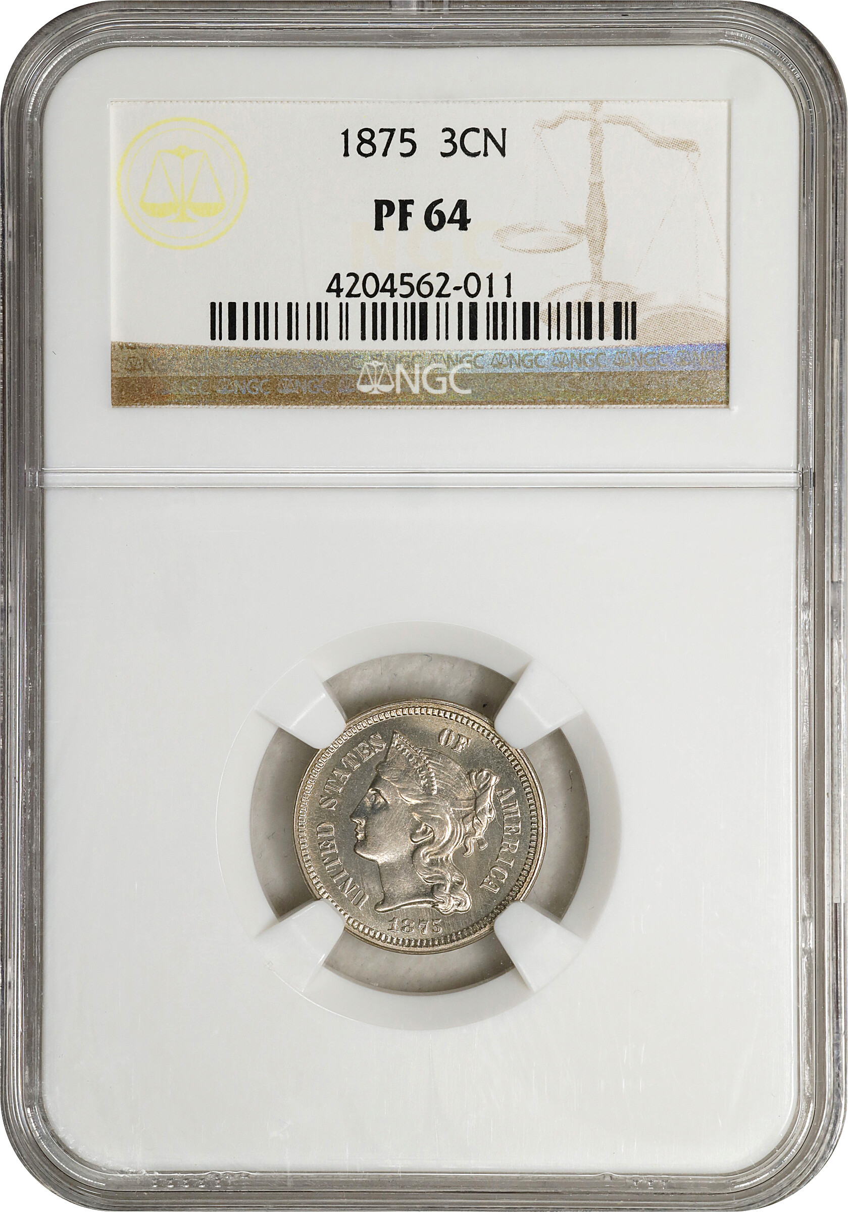 1875 3cN AU53 thumbnail 26